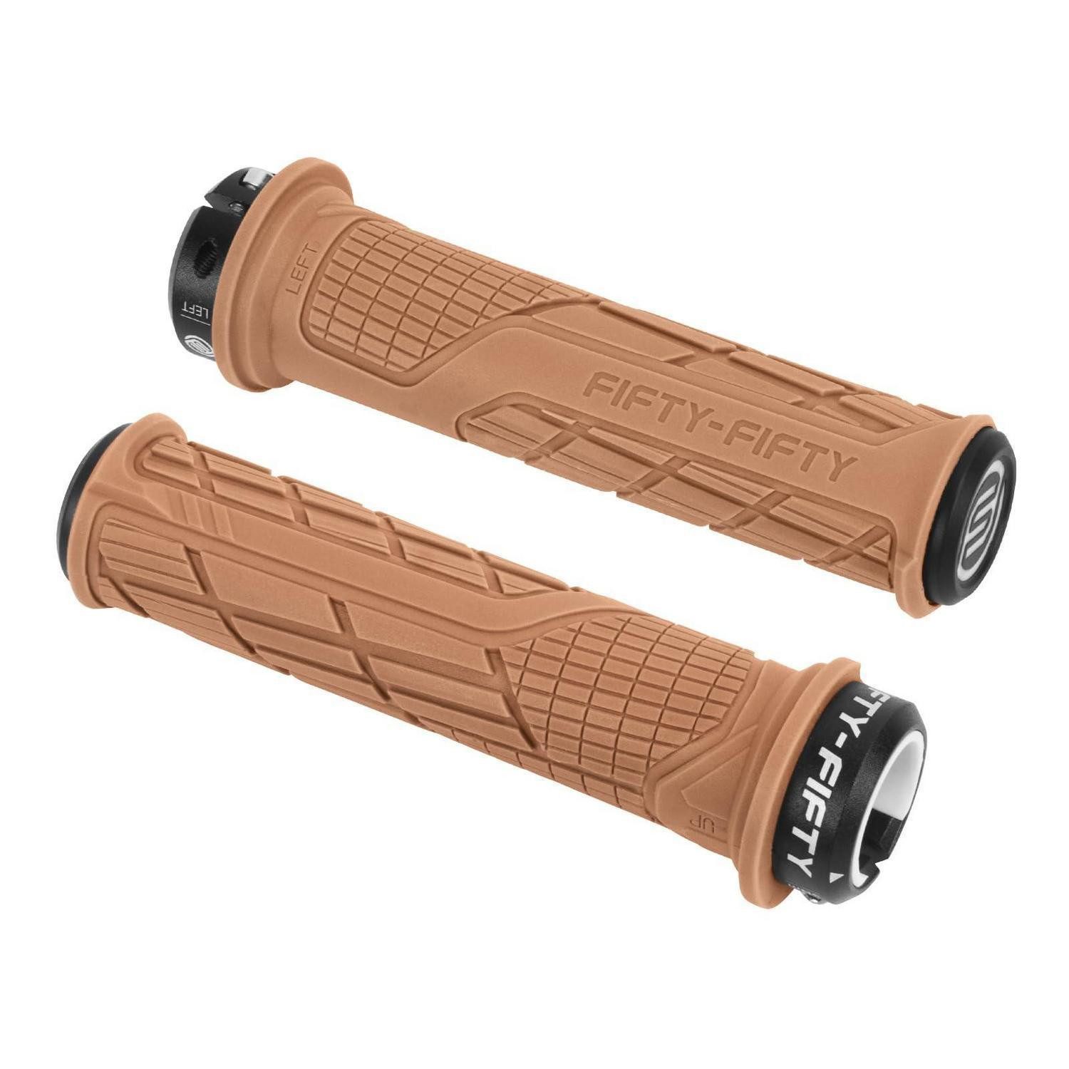 LuxusKollektion Fahrradlenkergriff MTB Griffe Lockon Lenkergriffe Enduro Downhill Trail Ebike Gum (1-St)