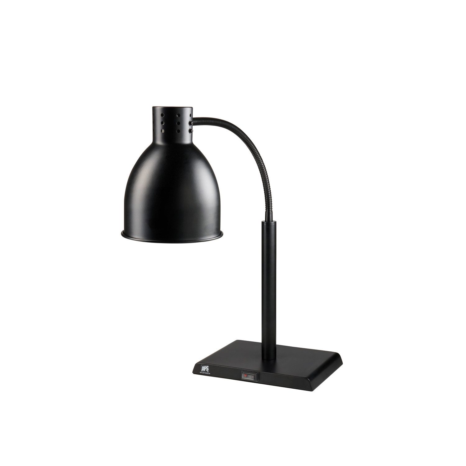 APS Speisenwärmer Wärmelampe, (1-tlg), 27x20,5 cm, H:68 cm, flexibler Arm, inkl. Infrarotlampe, E27, 1x 250 W