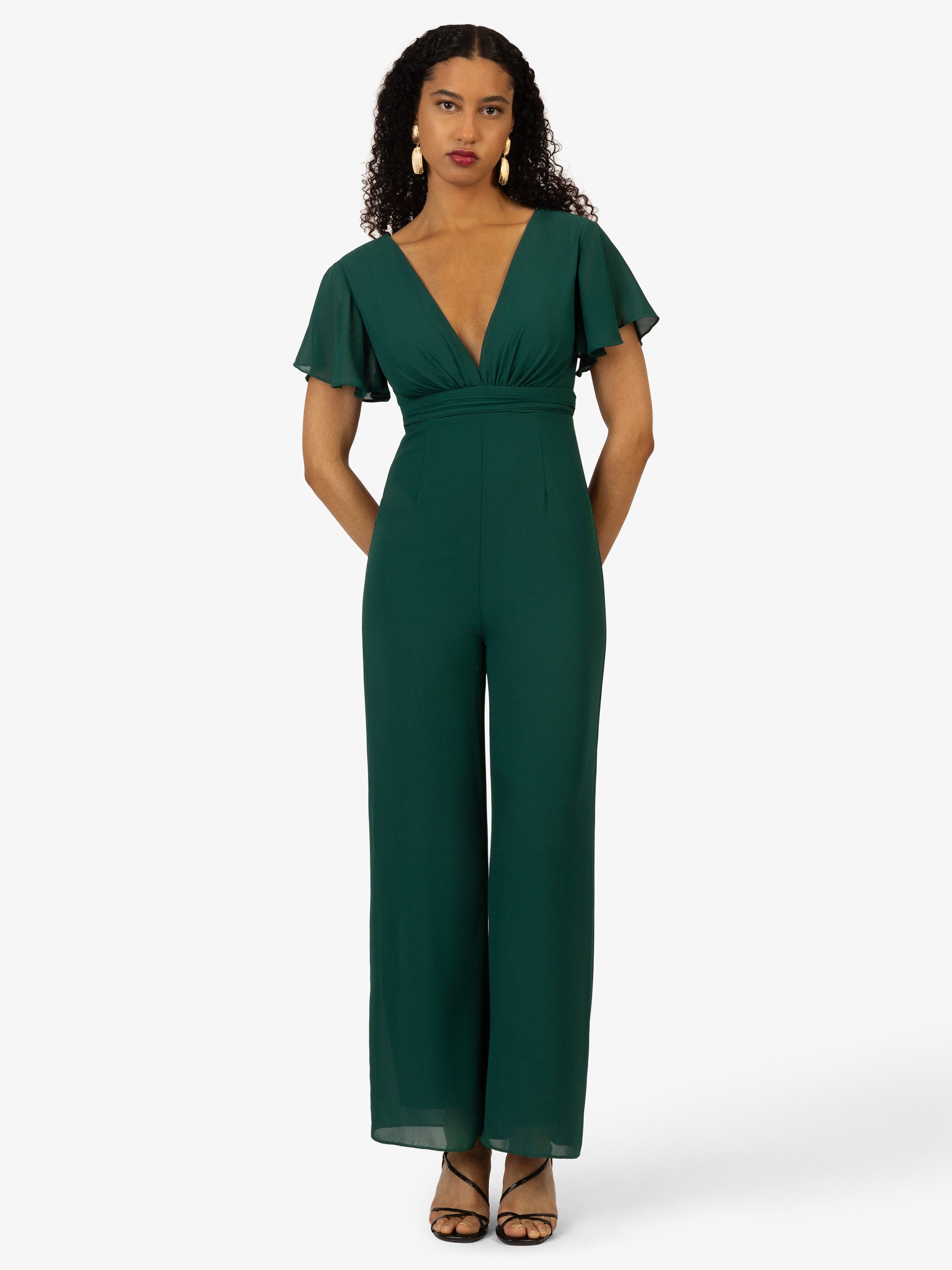 Kraimod Jumpsuit mit Bundfalten an der Taille