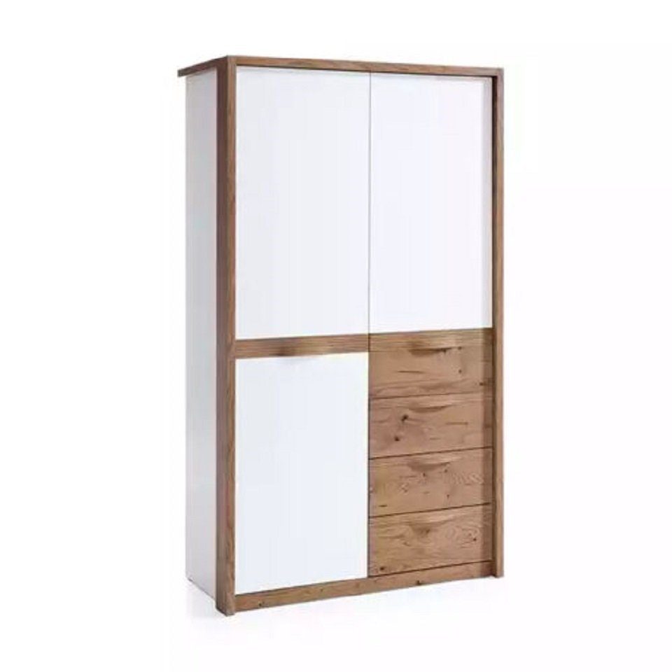 Made Kleiderschrank in Europe Weiß JVmoebel Schrank Kleiderschrank) (1-St., Schlafzimmer Möbel Kleiderschrank Holz Massive