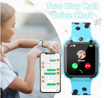 YI Kinder Smartwatch mit GPS und Telefon Voice Chat IP68 Wasserdicht Smartwatch
