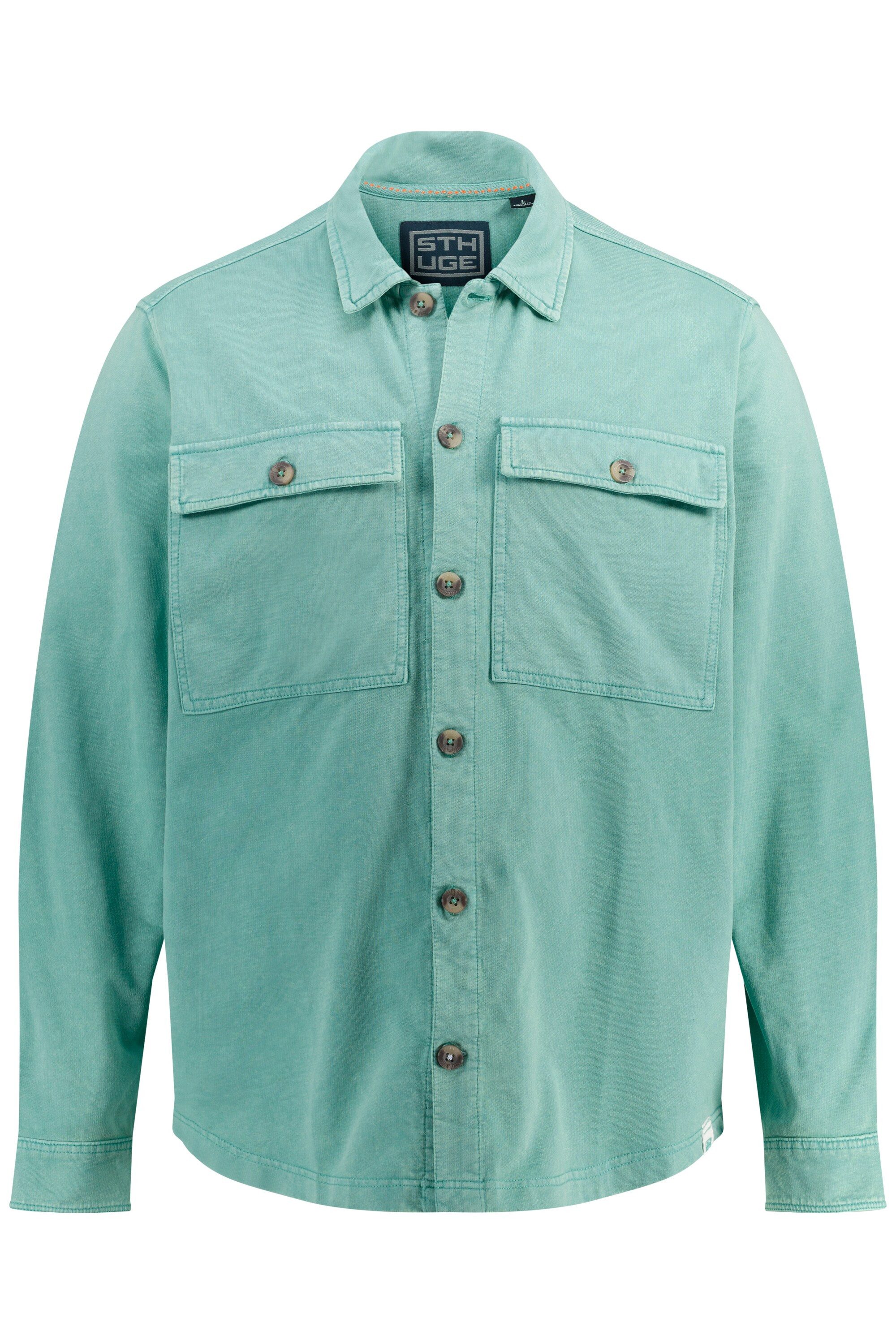 STHUGE Businesshemd STHUGE Sweat-Hemd Overshirt acid günstig online kaufen