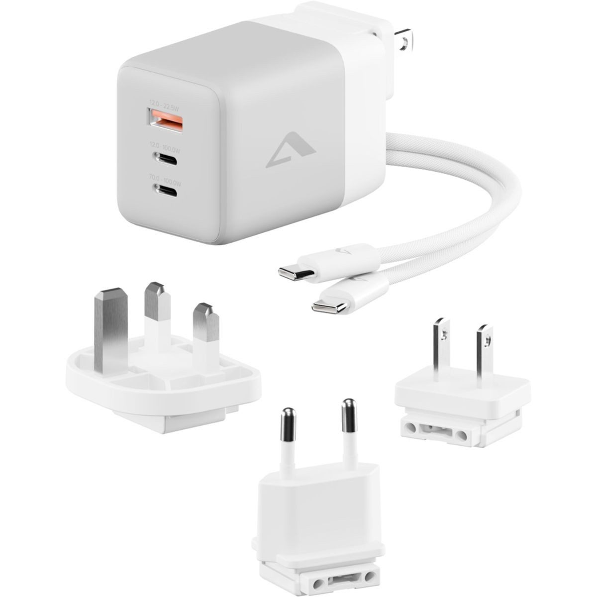 ALOGIC 3x100 Rapid Power 100W Multi Country Travel Universal-Ladegerät