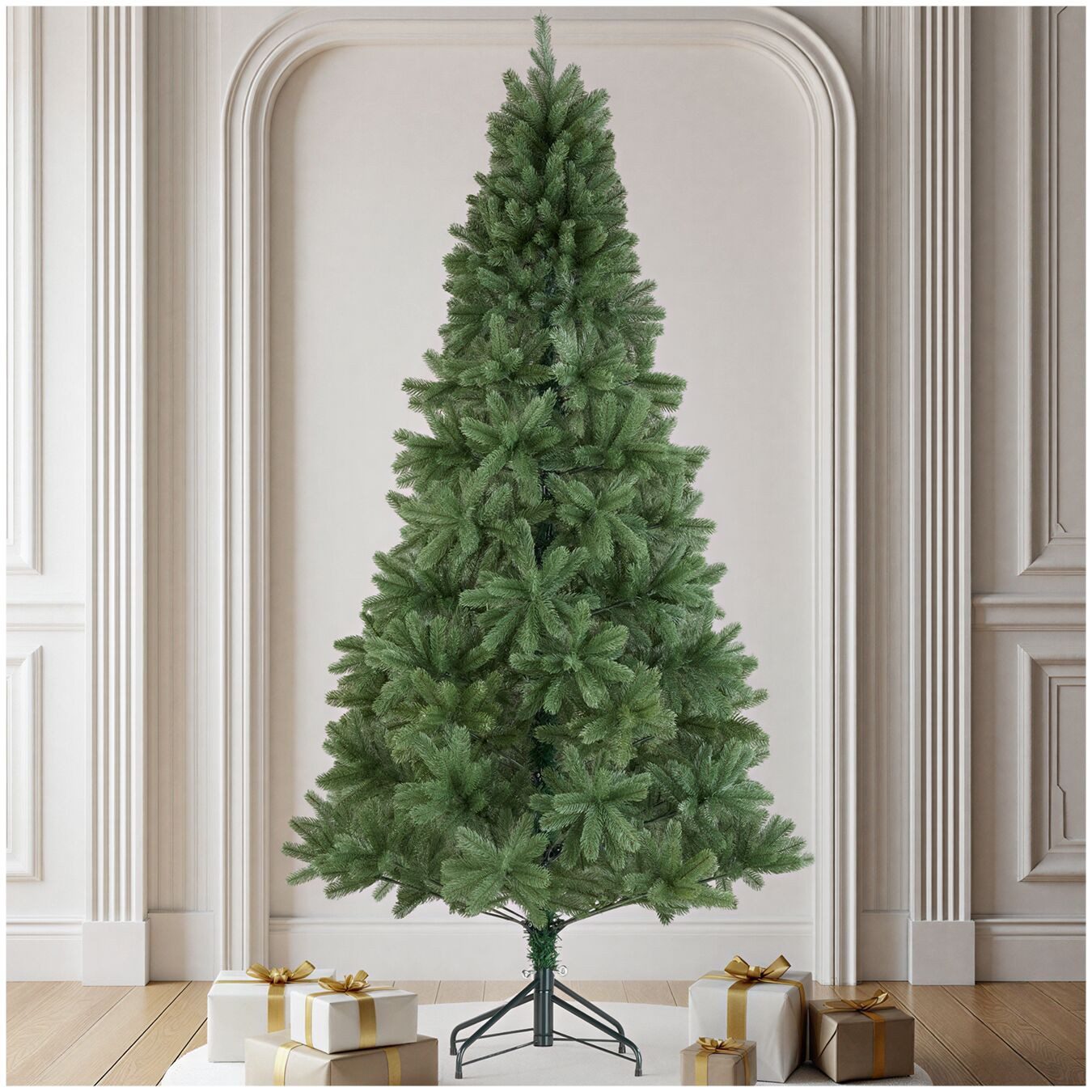 Künstlicher Weihnachtsbaum Christbaum Künstlicher Spritzgussnadeln Dekoration 210 230cm