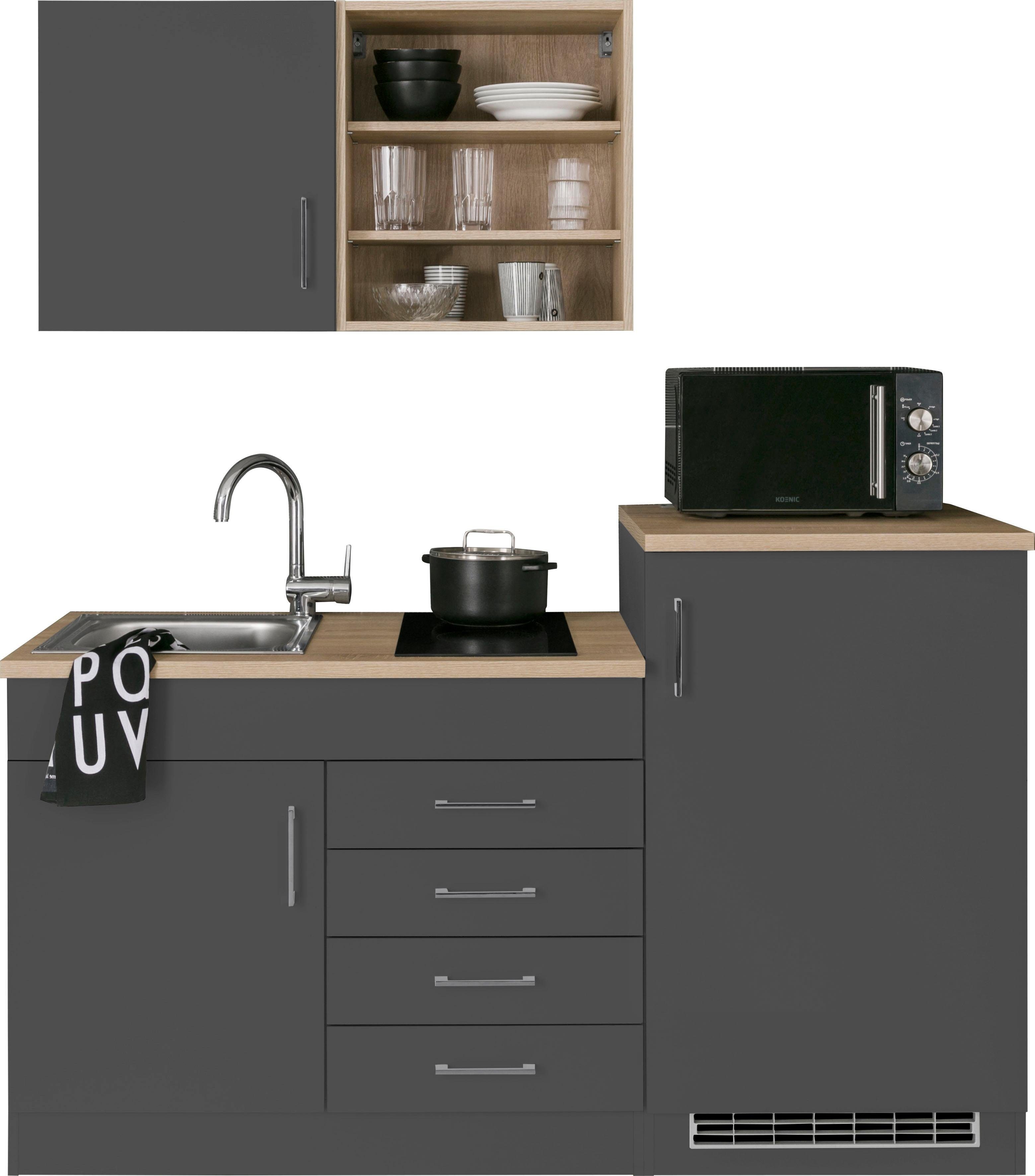 KOCHSTATION Pantryküche KS-Mali, Breite 160 cm, günstig online kaufen
