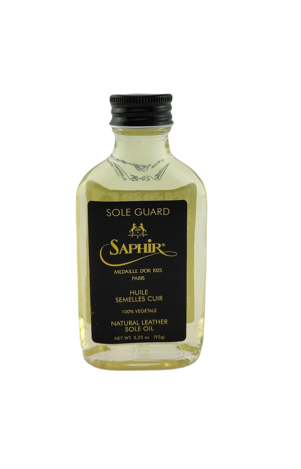 Saphir Saphir Medaille D'OR Ledersohlenöl 100 ml Ledersohlenpflege Sohlenimpr Schuhcreme