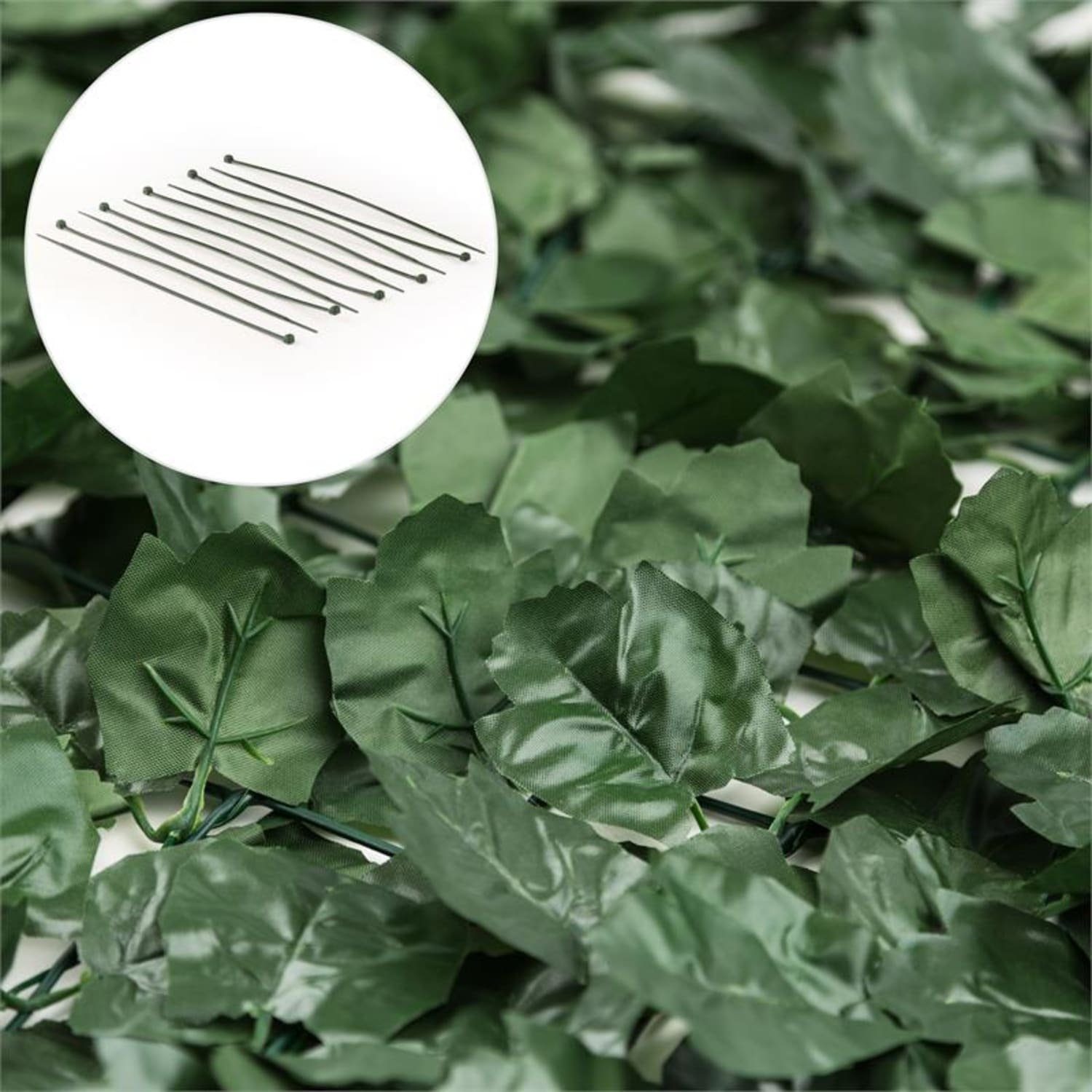 blumfeldt Balkonsichtschutz Fency Dark Ivy