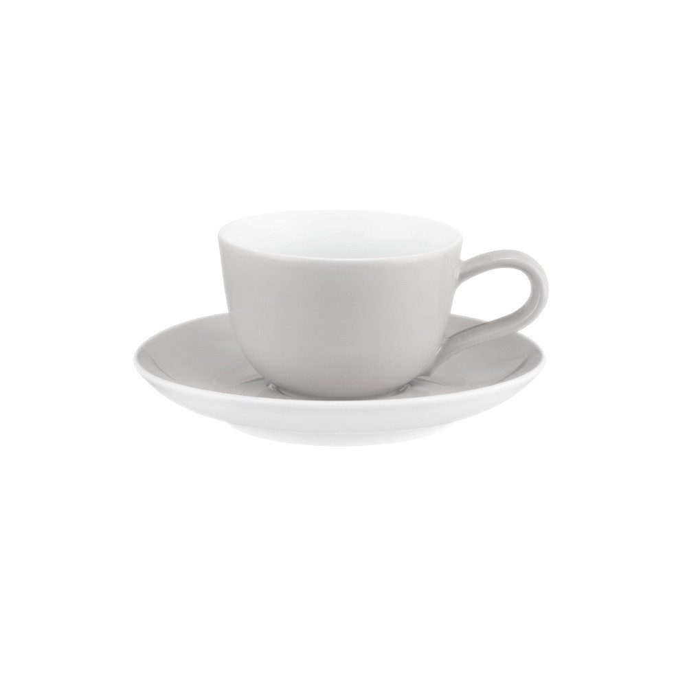 Seltmann Weiden Espressotasse Seltmann Weiden Liberty Pure Colors new grey Espressoobertasse 0,09 l, Porzellan