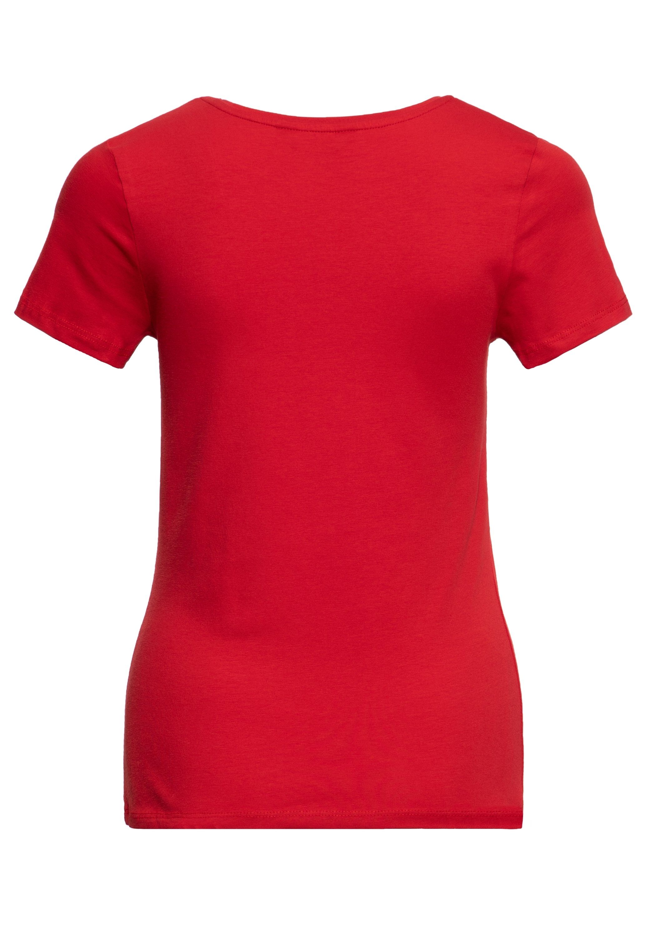 QueenKerosin Print-Shirt Built it up! (1-tlg) günstig online kaufen