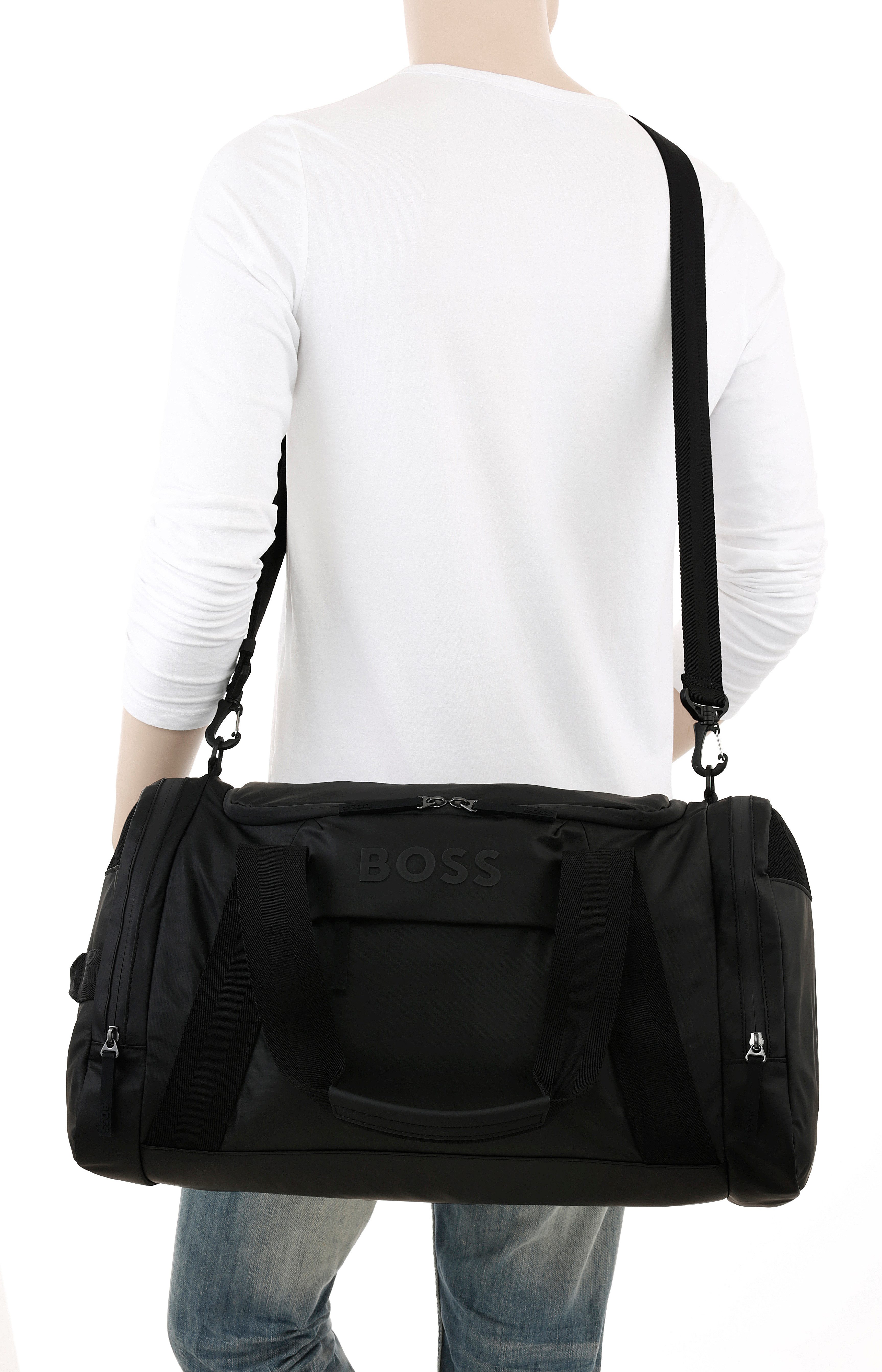 BOSS Weekender Stormy_Sq.Holdall, Reisetasche, große Urlaubstasche, Sportta günstig online kaufen