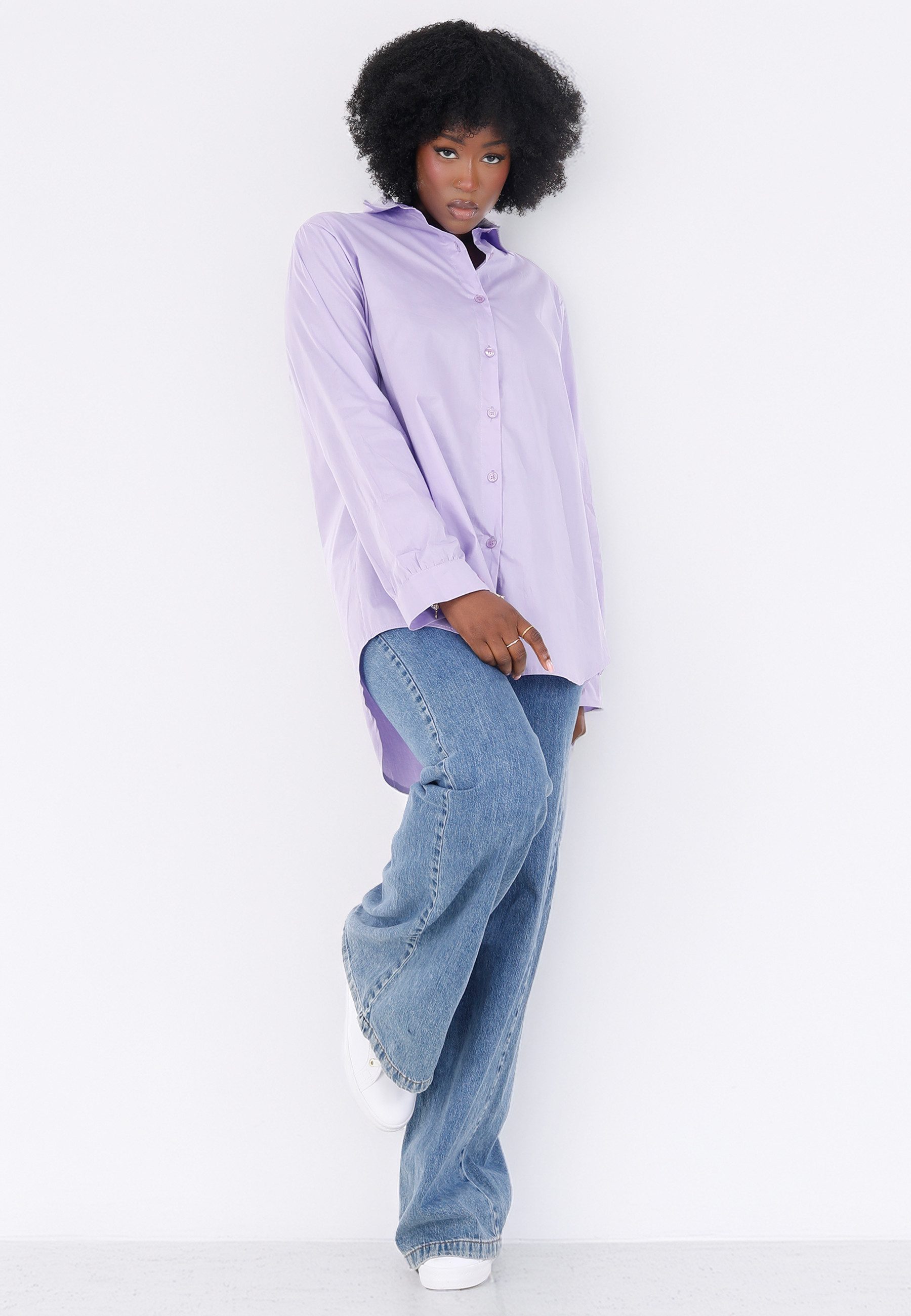 YC Fashion & Style Longbluse aus günstig online kaufen
