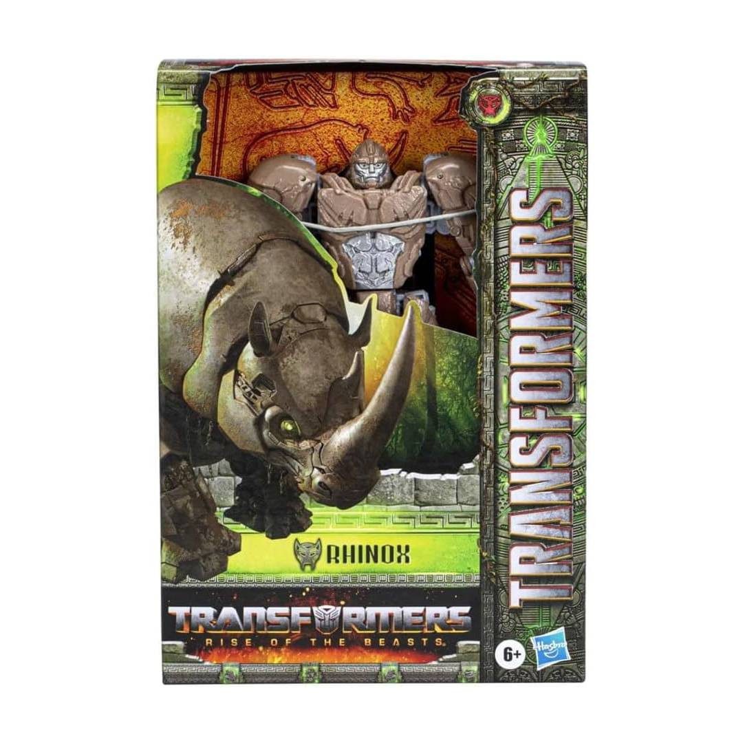 Hasbro Actionfigur Transformers Rise of the Beasts Voyager Class Rhinox Actionfigur