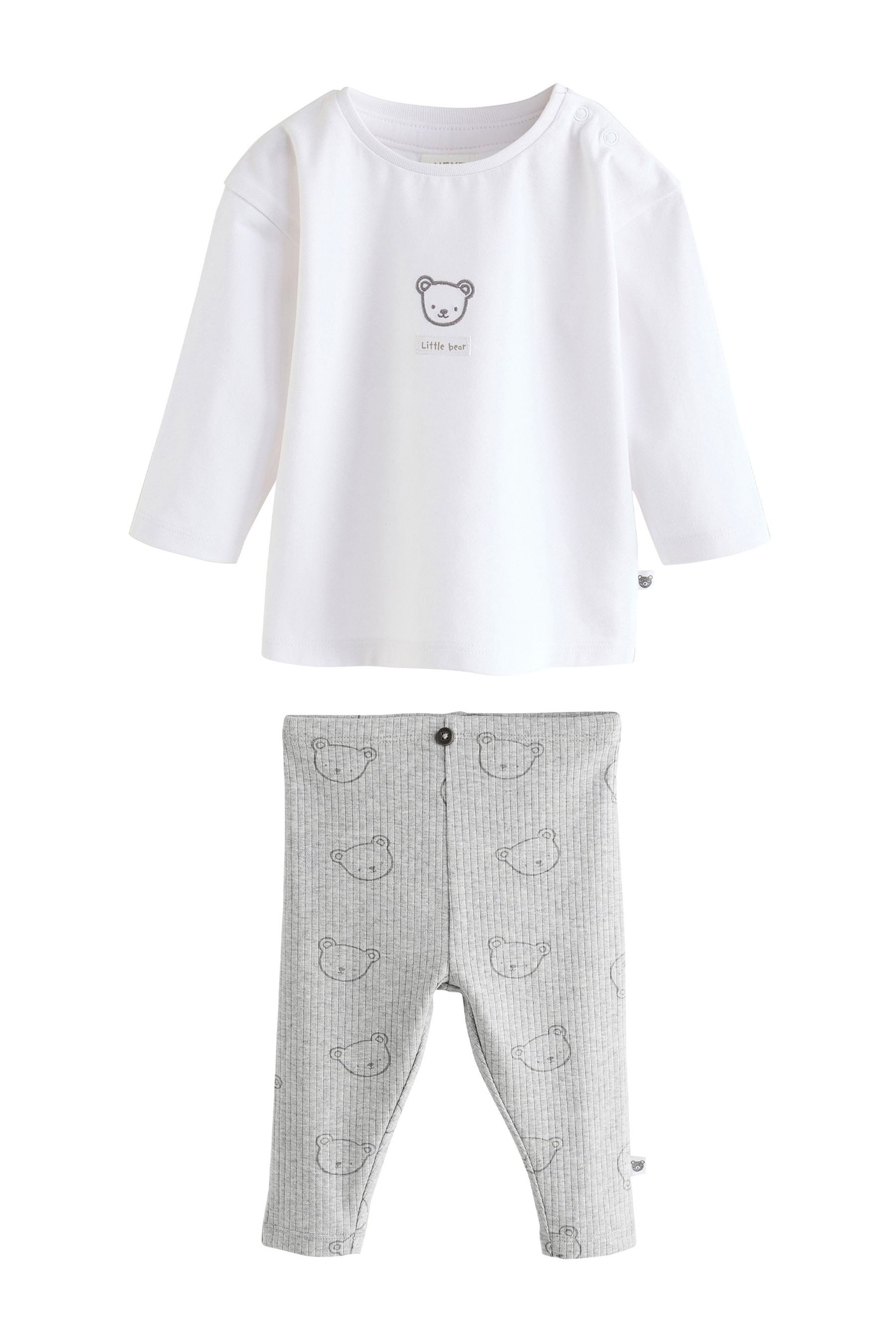 Langarmshirt & Leggings Baby Oberteil und Leggings im Set