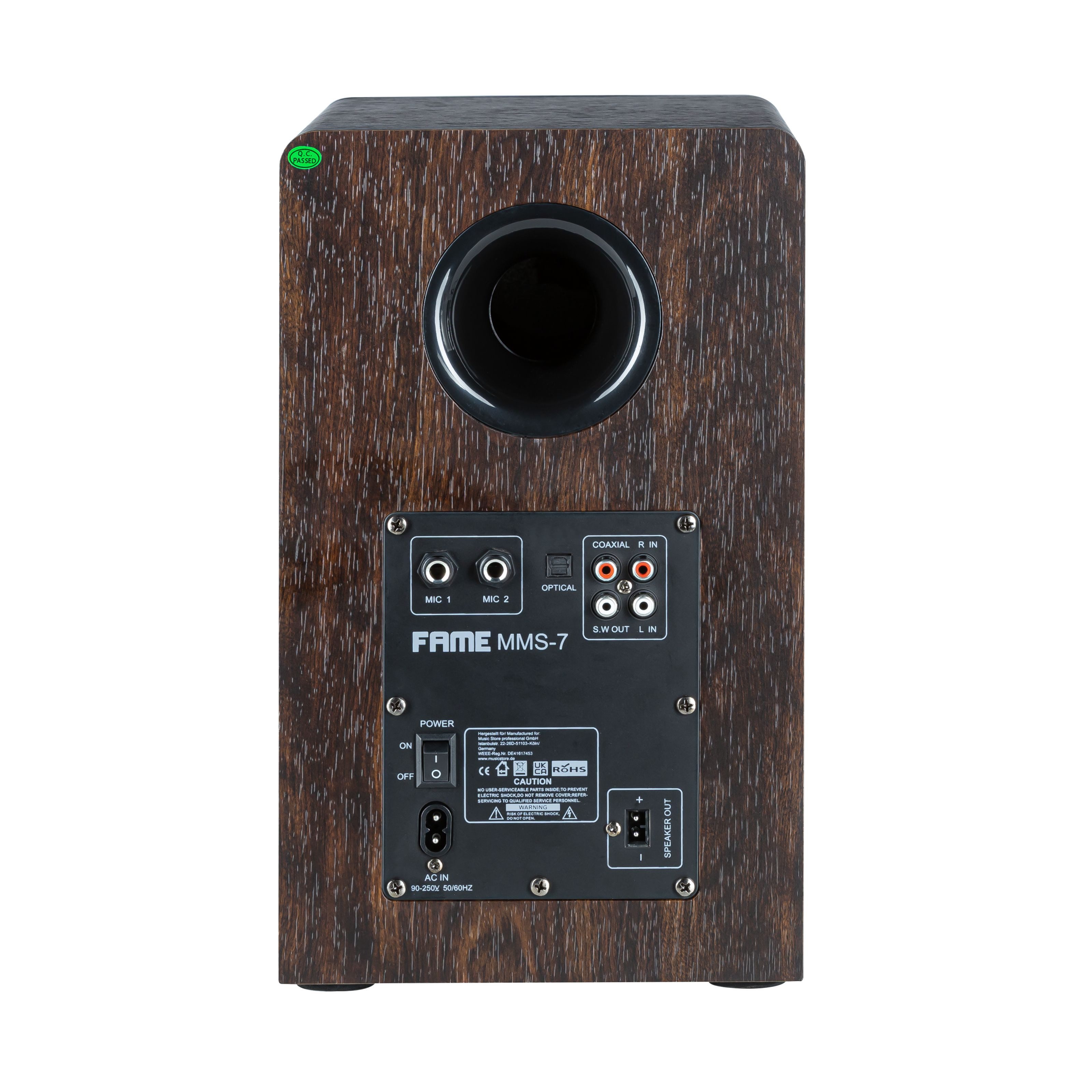 FAME Lautsprecher (MMS-7 Bluetooth - Aktiver Studiomonitor)