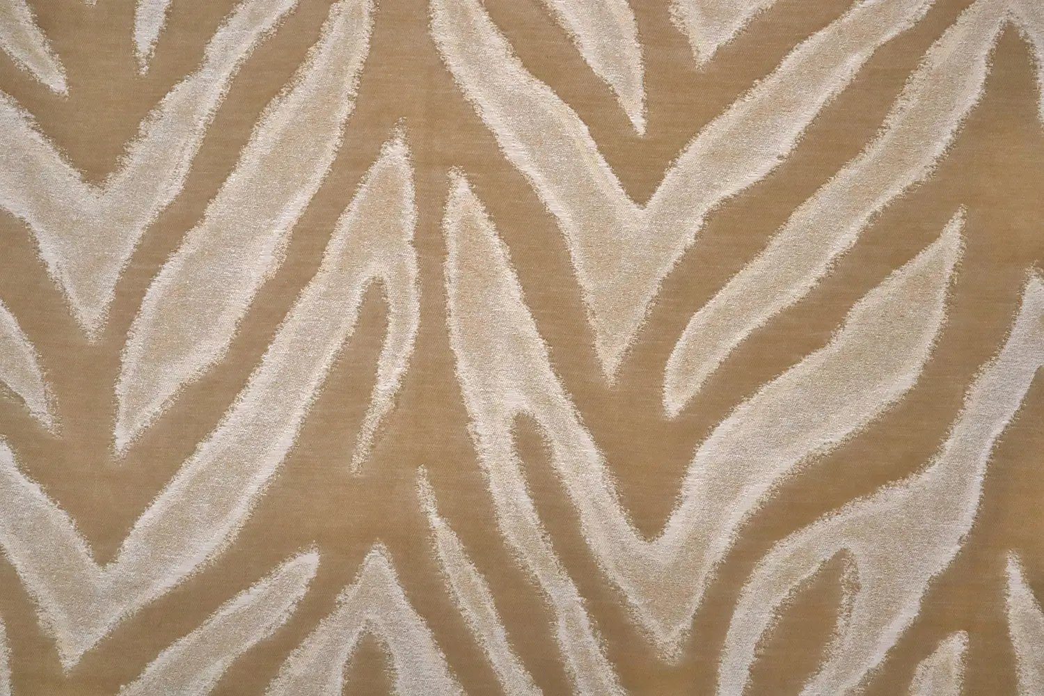 Gardinenstoff Dekostoff Jacquard Digitaldruck uni terracotta meliert 1,4m Breite | - Stoffe Meterwaren Nähzubehör kaufen