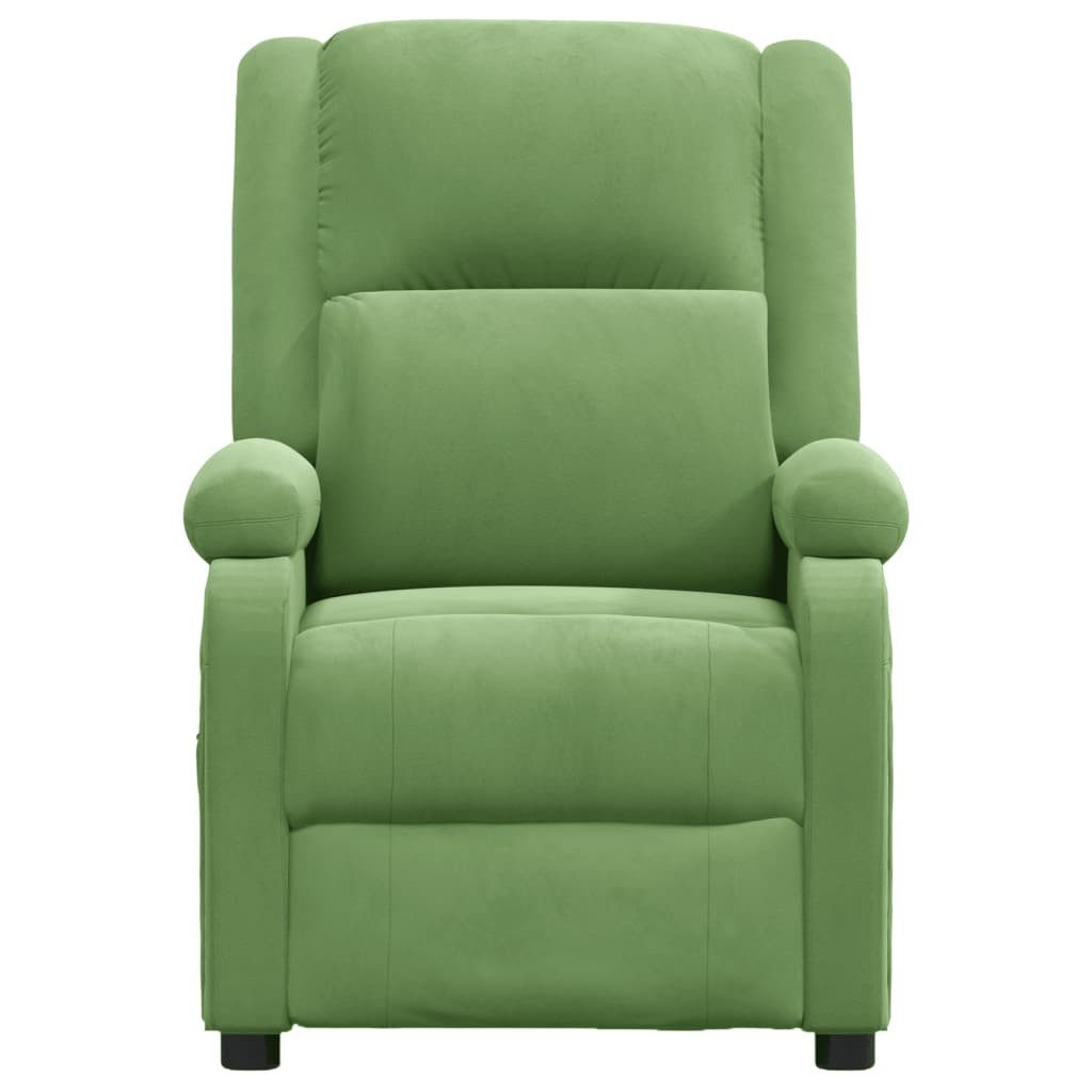 vidaXL Massagesessel Massagesessel Hellgrün Samt (1-St) günstig online kaufen