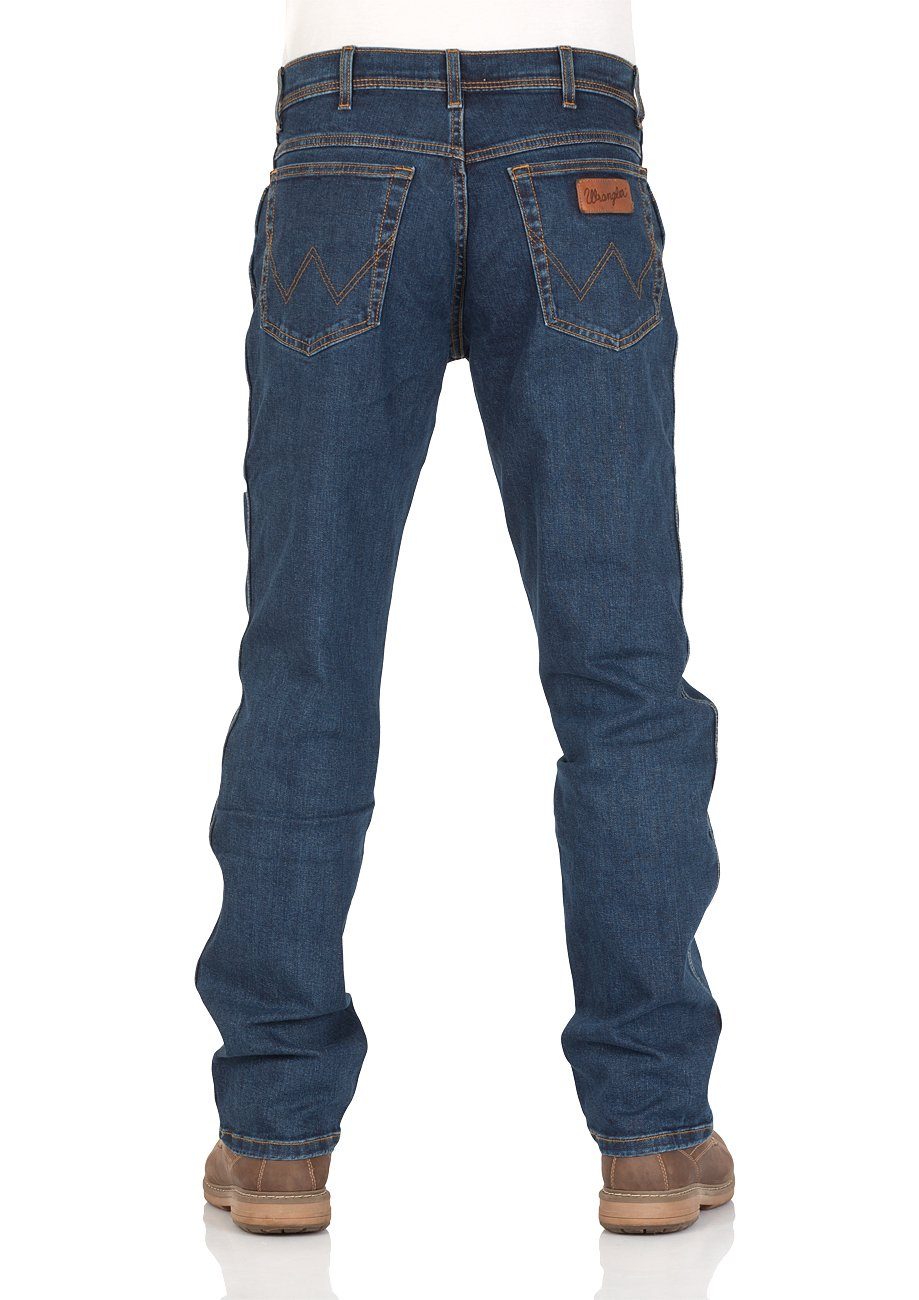 Wrangler Straight-Jeans Texas Jeanshose mit Stretchanteil
