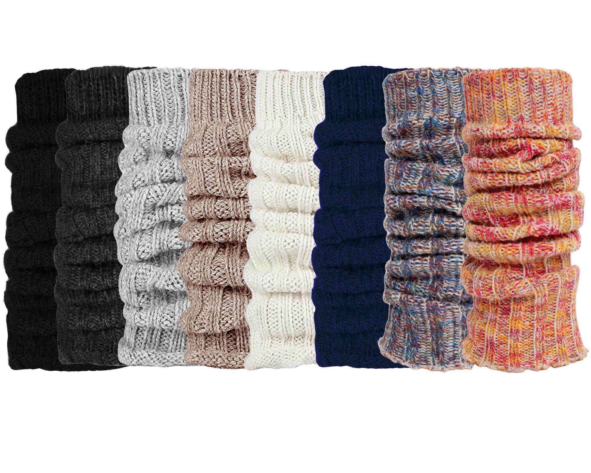 HomeOfSocks Beinstulpen Alpaka Stulpen Damen aus Wolle Grobstrick Leg Warme günstig online kaufen