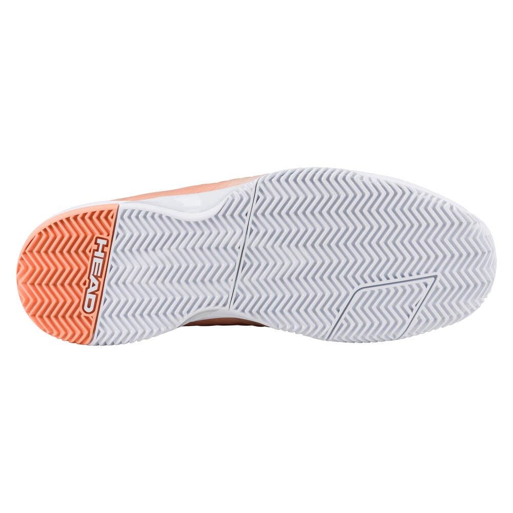 Head Revolt Pro 4.5 Clay/Sandplatz 2025 coralorange/weiss Damen Tennisschuh