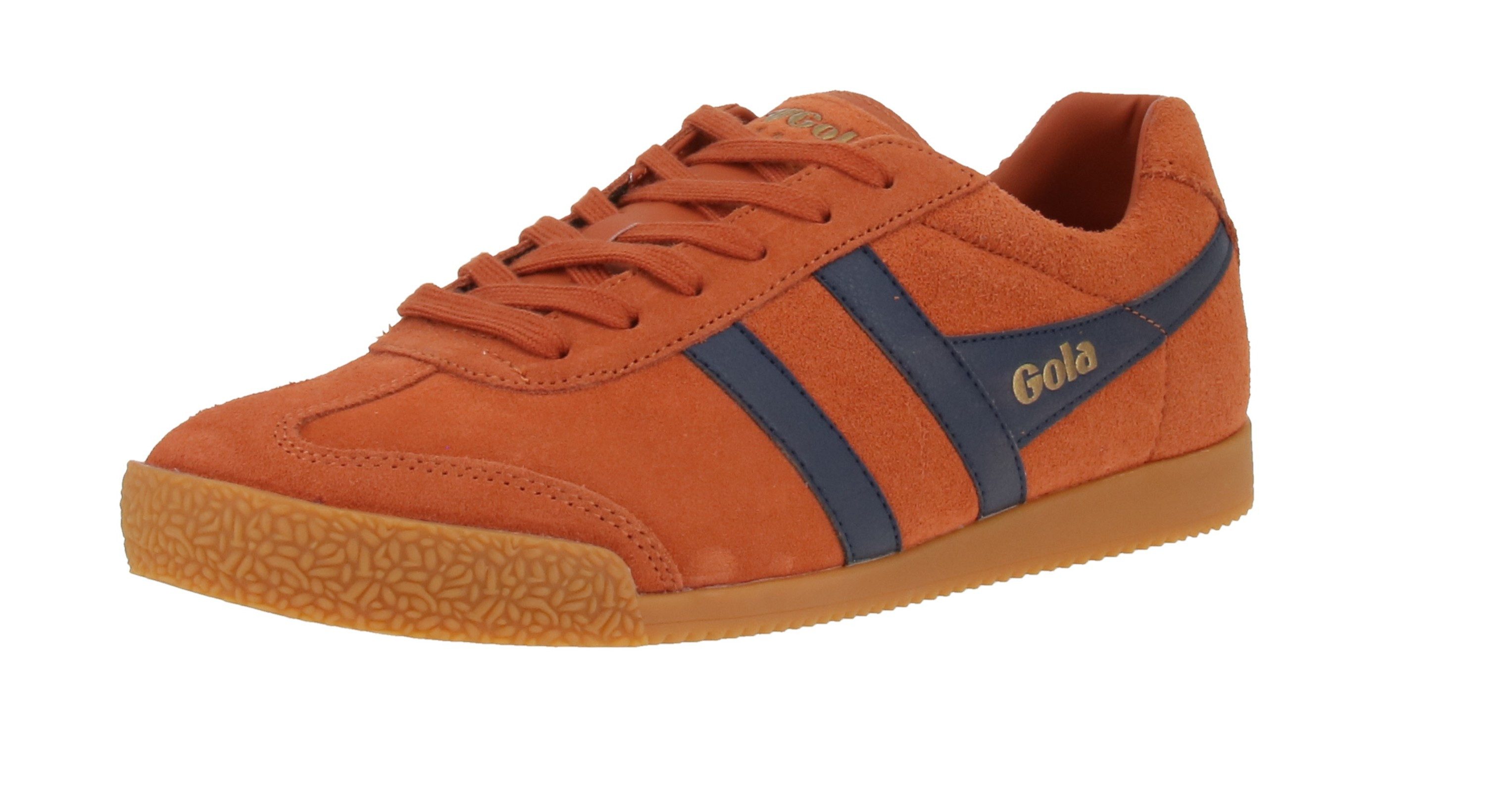Gola Gola Harrier Suede - Herren Кросівки - M.Orange-Navy Кросівки