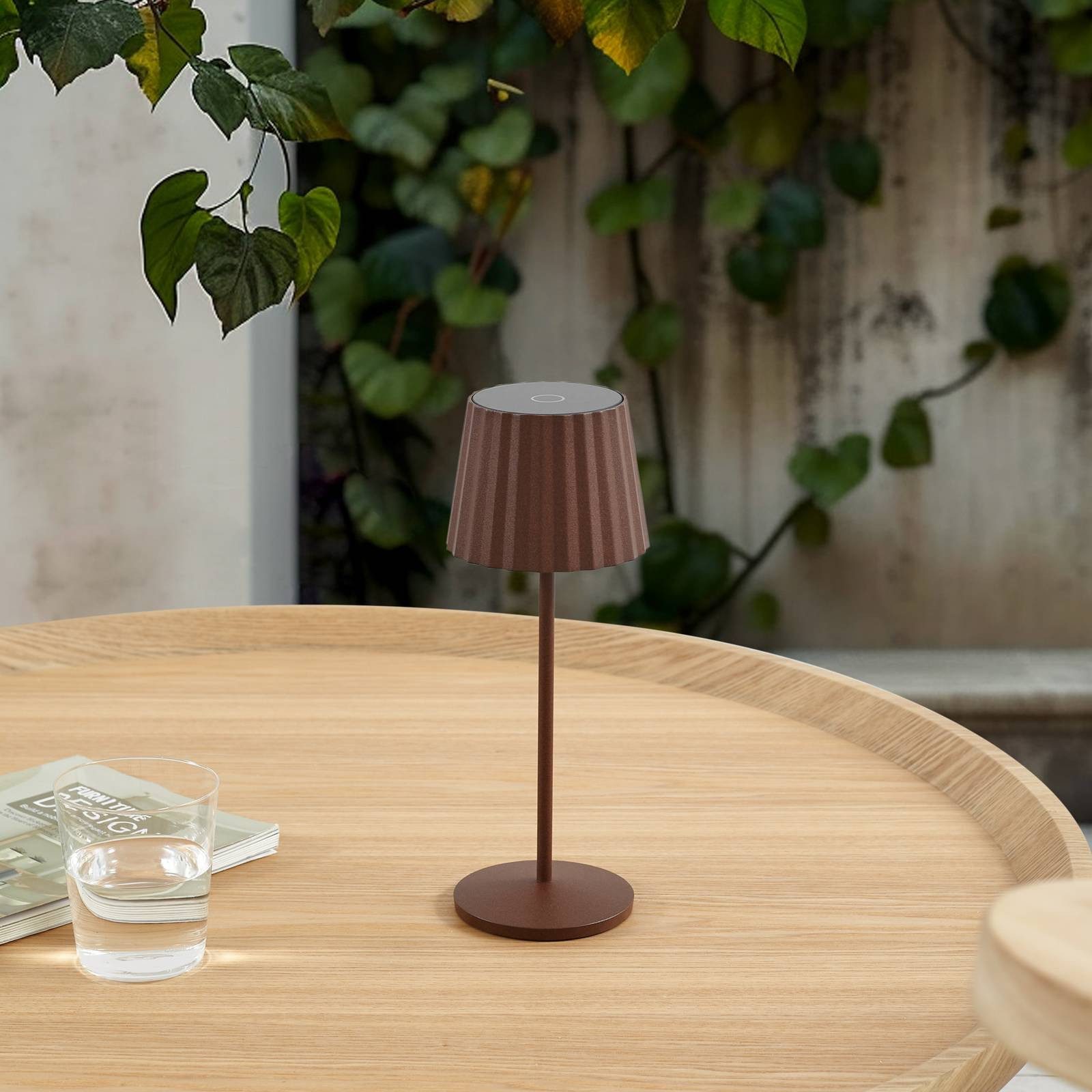 Lindby Außen-Tischleuchte Esali, Enthalten, 1 x 2,2 W LED, warmweiß