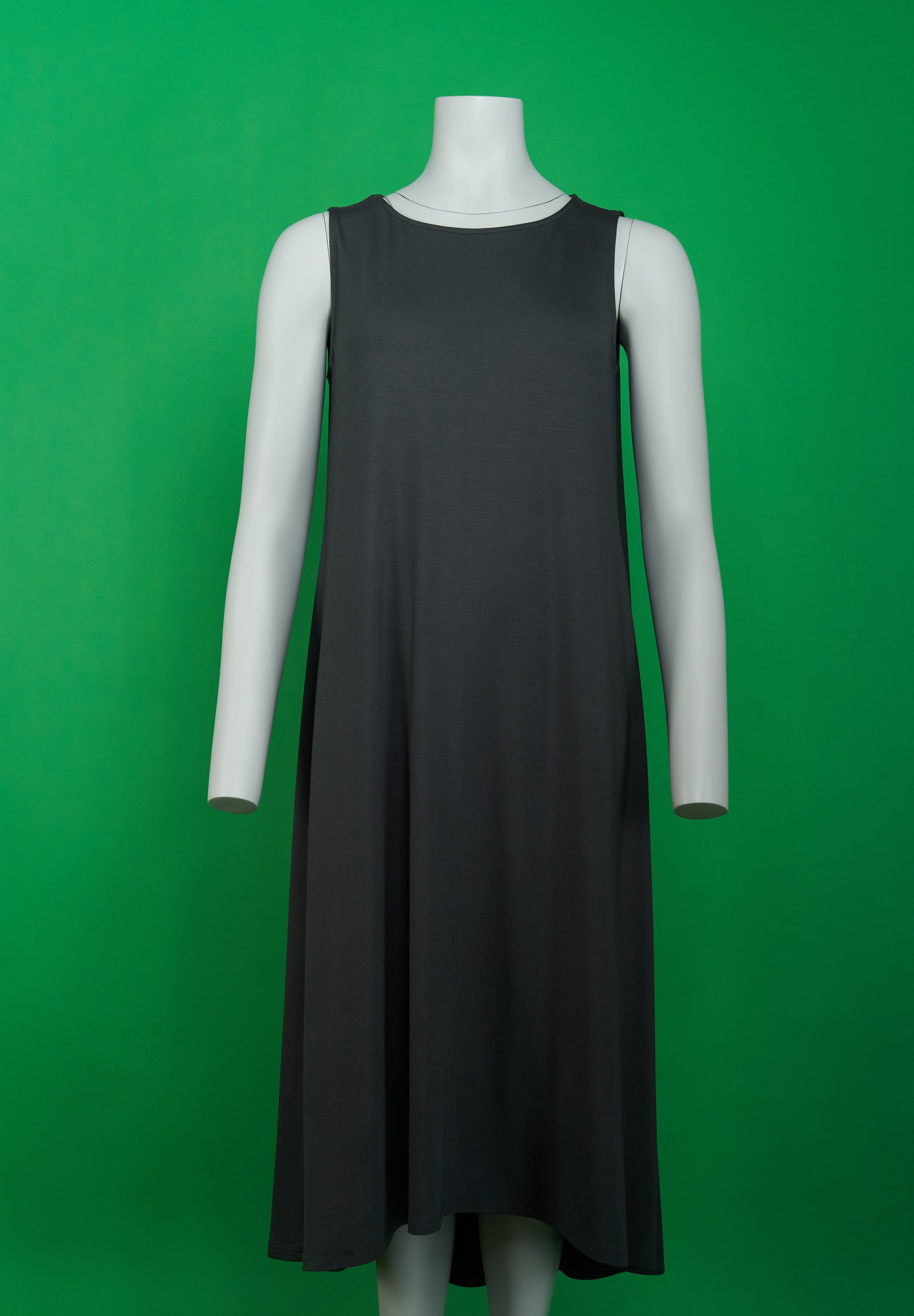 Seidel Moden Midikleid ärmellos, aus Viskose - MADE IN GERMANY