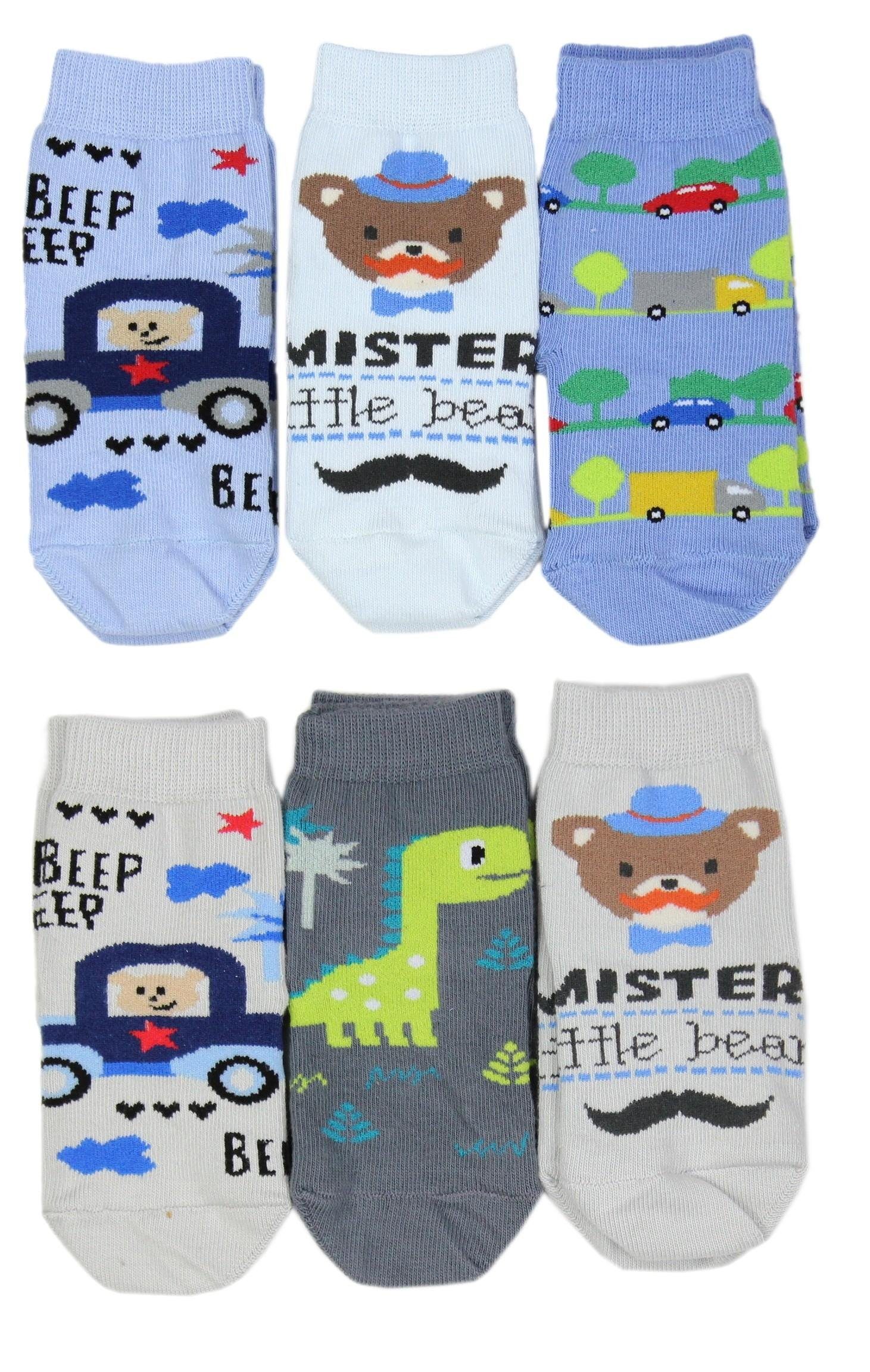 TupTam Freizeitsocken TupTam Kinder Socken Bunt Gemustert 6er Pack für Mädchen und Jungen