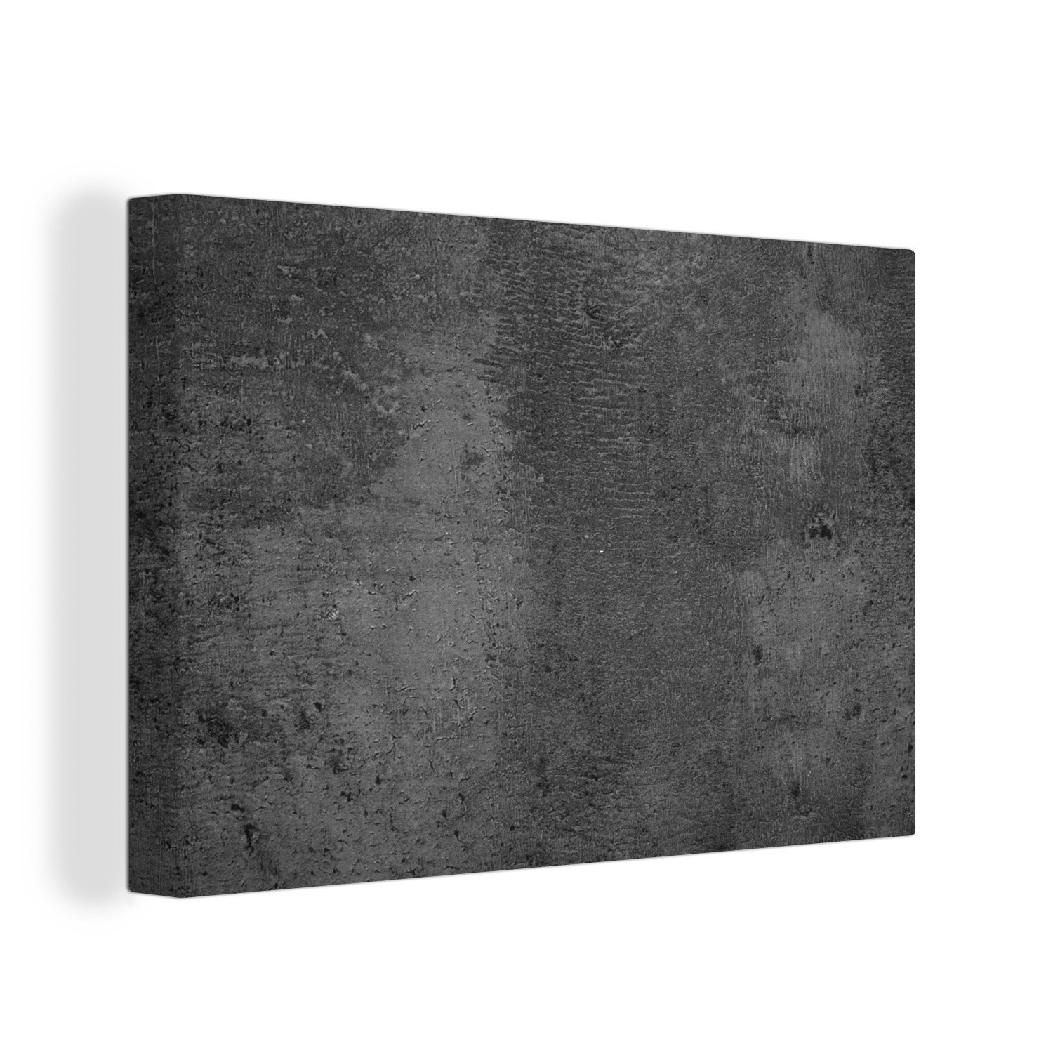 OneMillionCanvasses® Leinwandbild Strukturiert - Beton - günstig online kaufen