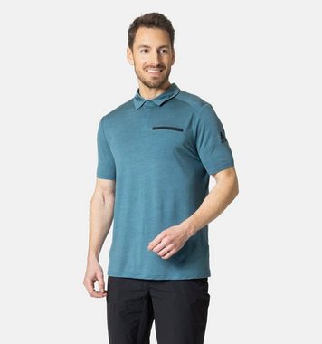 Odlo Poloshirt Herren Poloshirt ESSENTIAL PERFORMANCE WOOL 130 (1-tlg)