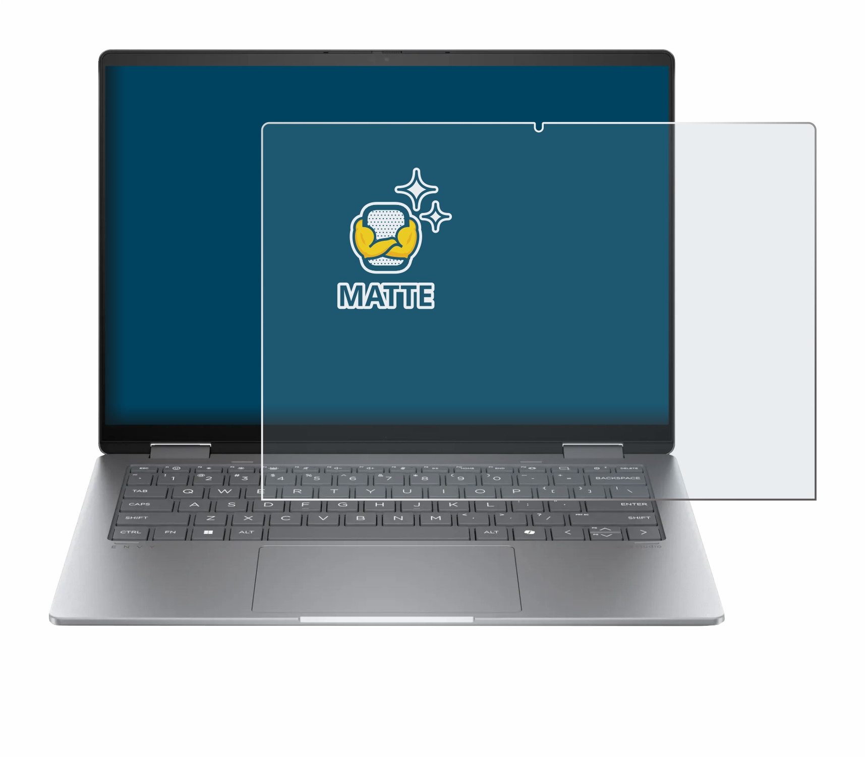 BROTECT Displayschutzfolie Schutzfolie für HP Envy x360 14 2-in-1, Displayschutz Schutz Folie Matt Entspiegelungsfolie