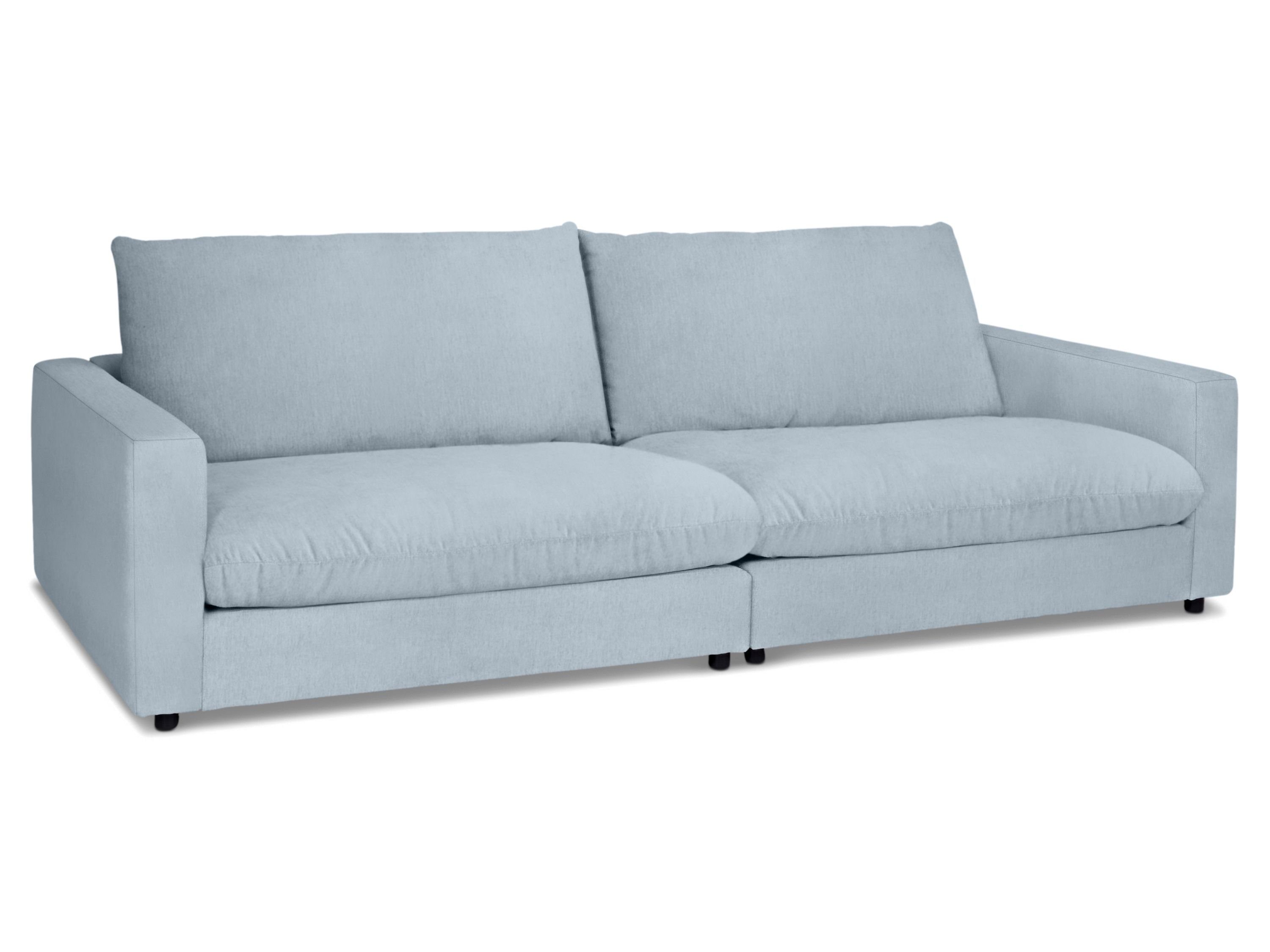 SANSIBAR Living Sofa light (BHT 268x87x127 BHT Sofa cm Sofa, WANGEROOGE blue 268x87x127 light cm) SANSIBAR