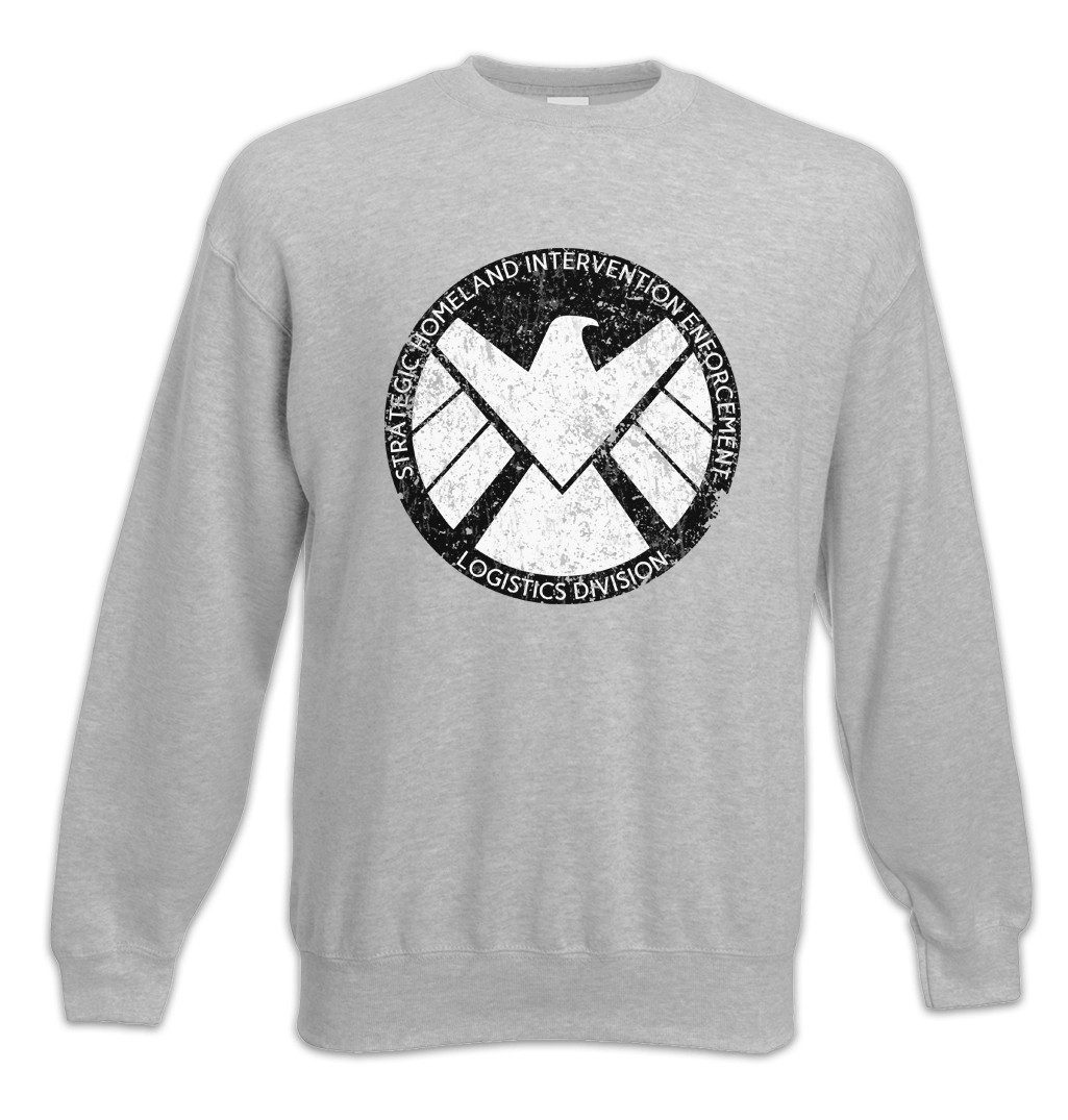 Sweatshirt S.H.I.E.L.D. Vintage Logo I Sweatshirt Nick TV Seargent Shield Fury