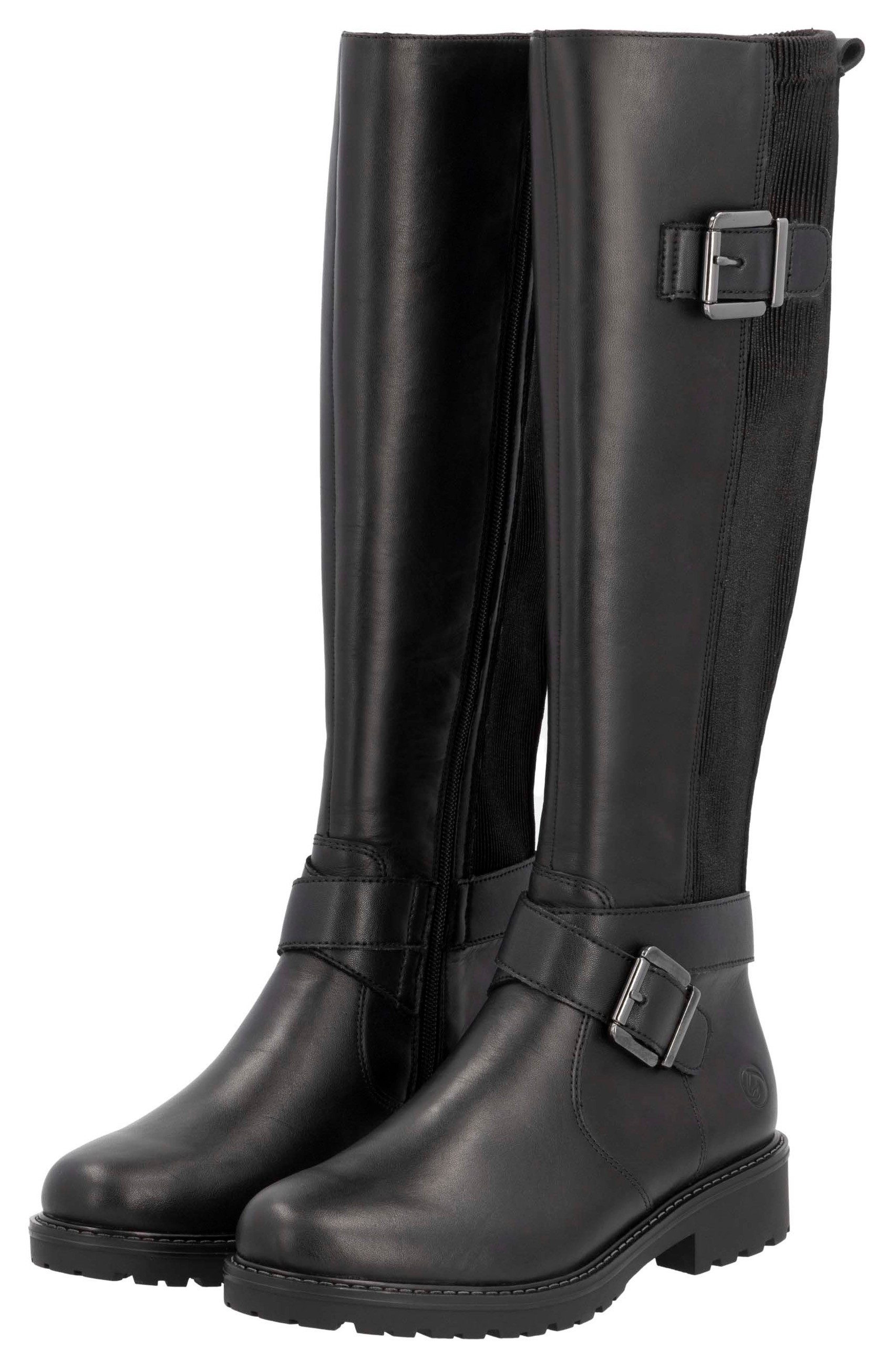 Remonte Elisabeth Hurley-Collection Stiefel, Blockabsatz, Herbstmode, günstig online kaufen