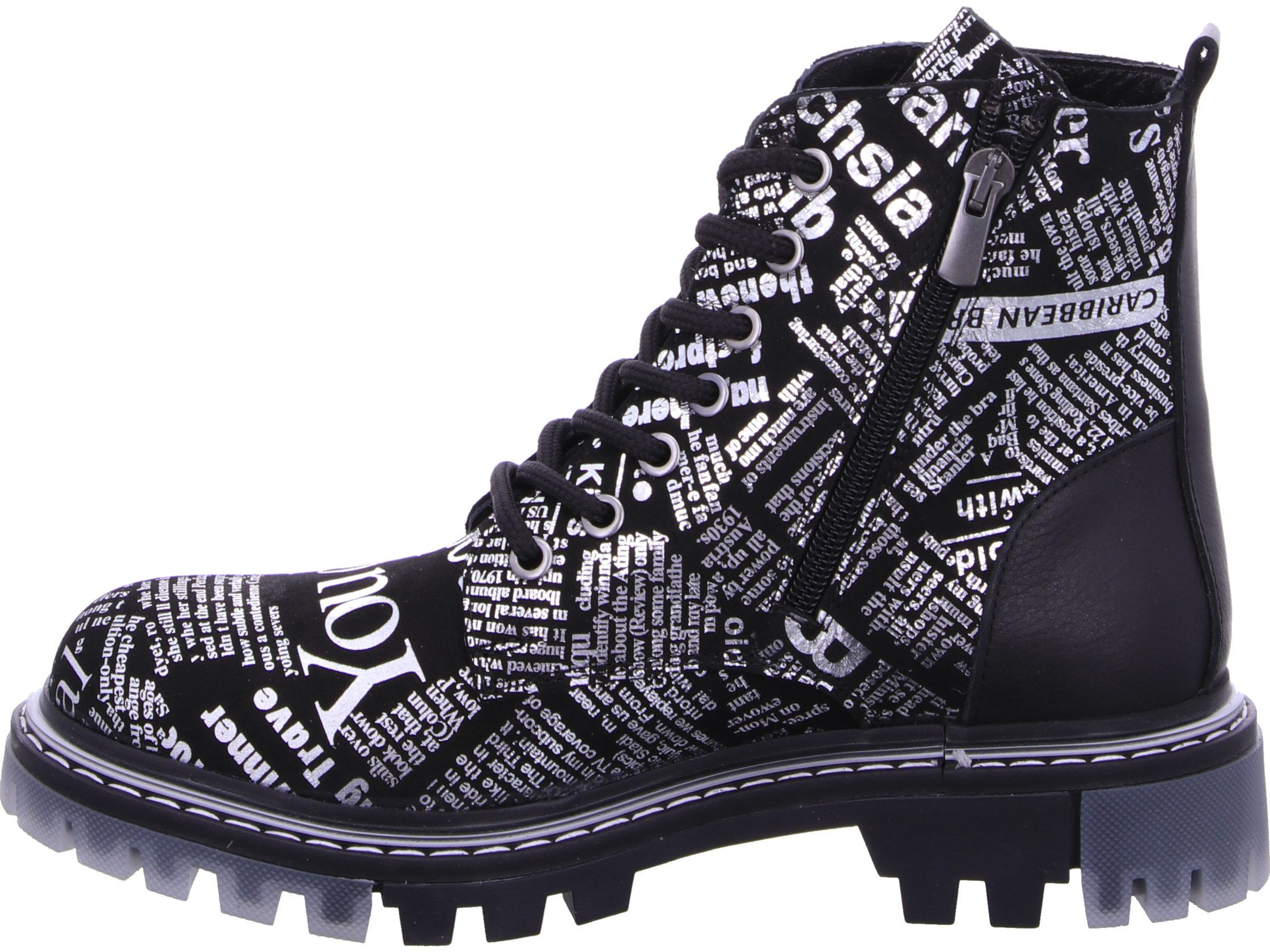 2GO FASHION Schnürboots echtes Leder