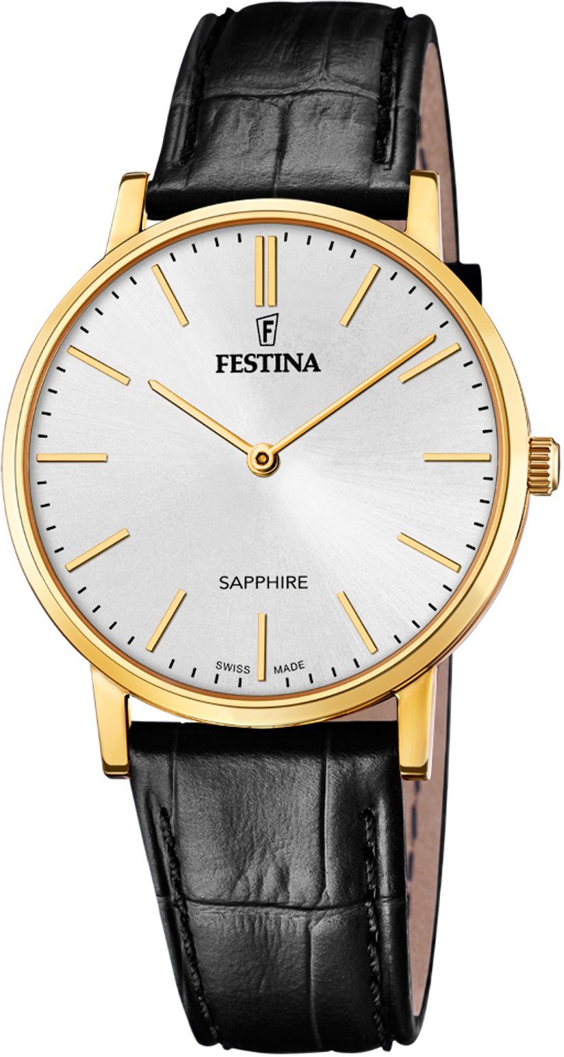 Festina Quarzuhr Swiss Made Collection F20016/1, günstig online kaufen