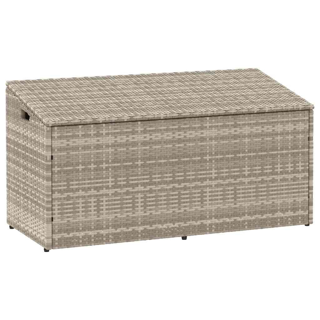 vidaXL Gartenbox Garten-Auflagenbox Hellgrau 110x50x58 cm günstig online kaufen