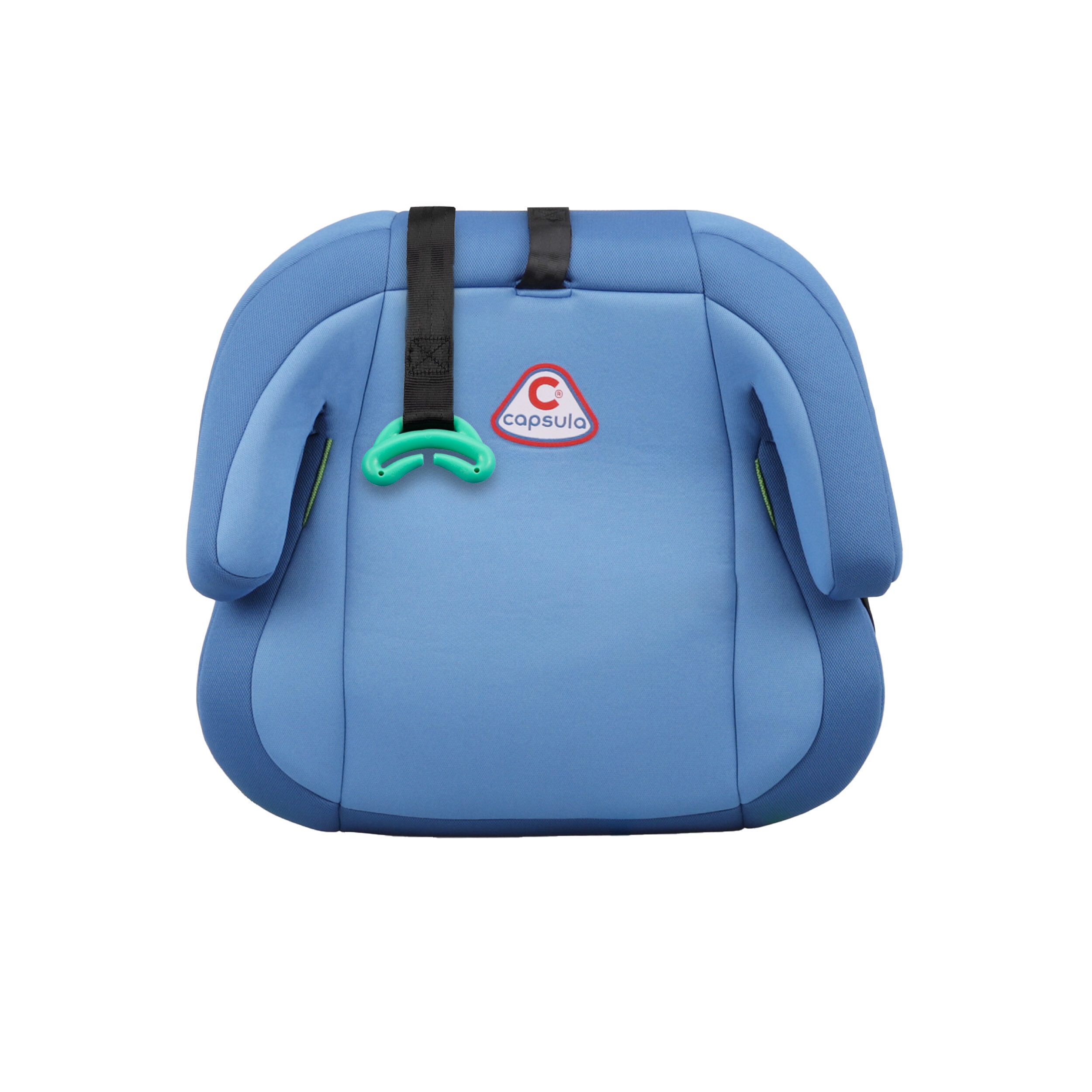 capsula® Autokindersitz Sitzerhöhung Kindersitz Autokindersitz mit ISOFIX Norm R129 I-Size, ab: ab 6 Jahren, (1-tlg), Autogurt