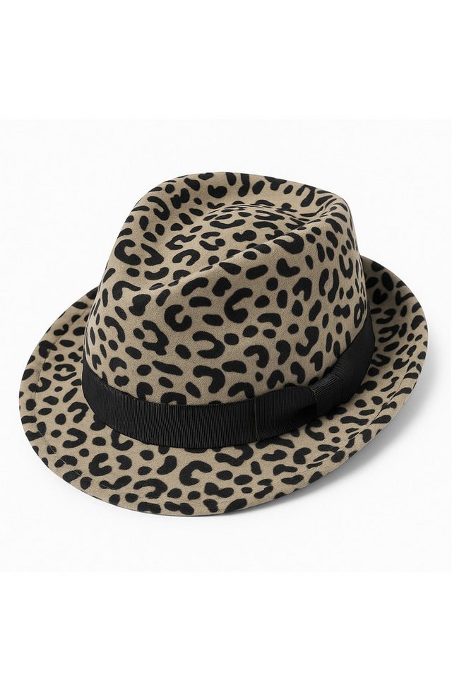 COLLEZIONE ALESSANDRO Fedora Leo Modern (1-St) aus 100% Wolle, Made in Italy
