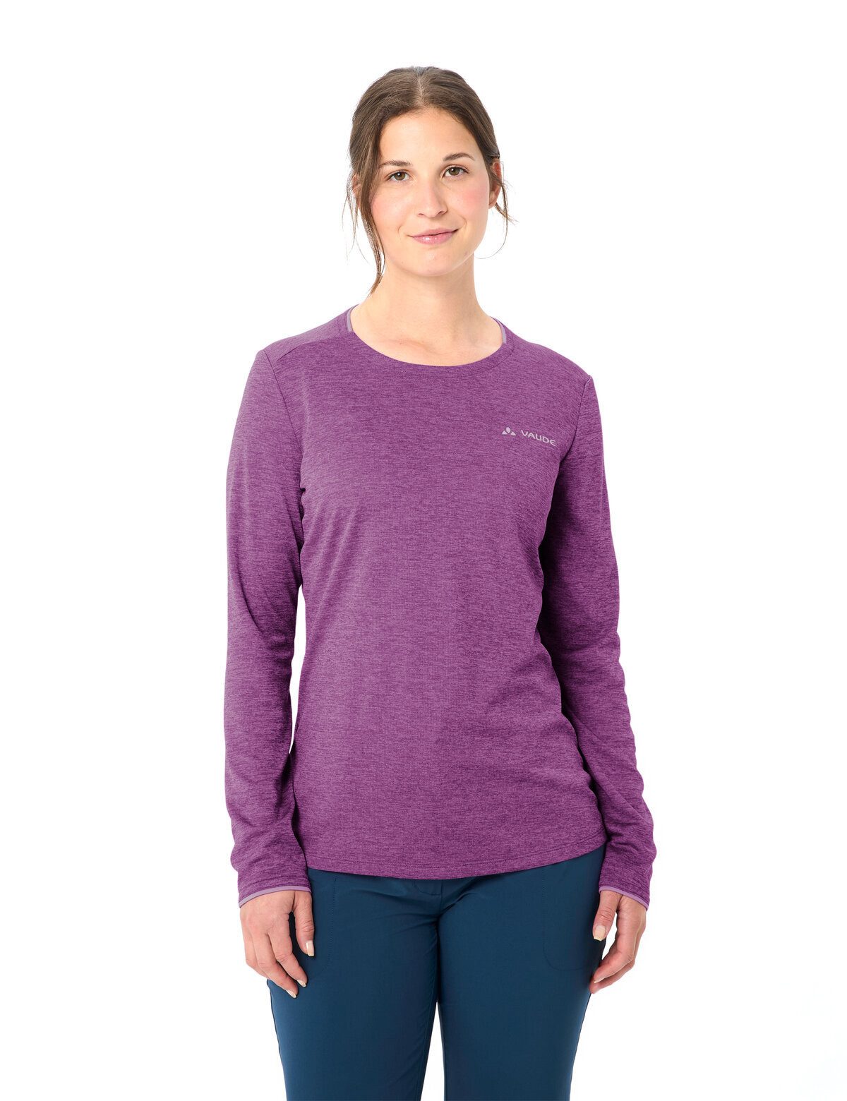 VAUDE T-Shirt Women's Essential LS T-Shirt (1-tlg) schnelltrocknendes und funktionelles Shirt
