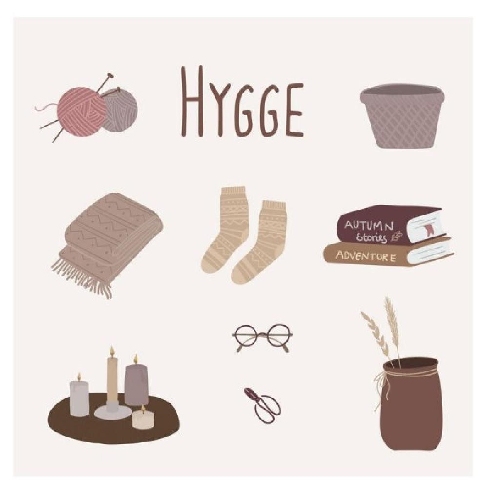 Ib Laursen Serviettenhalter Ib Laursen Servietten Hygge (33x33cm) (20-teilig)