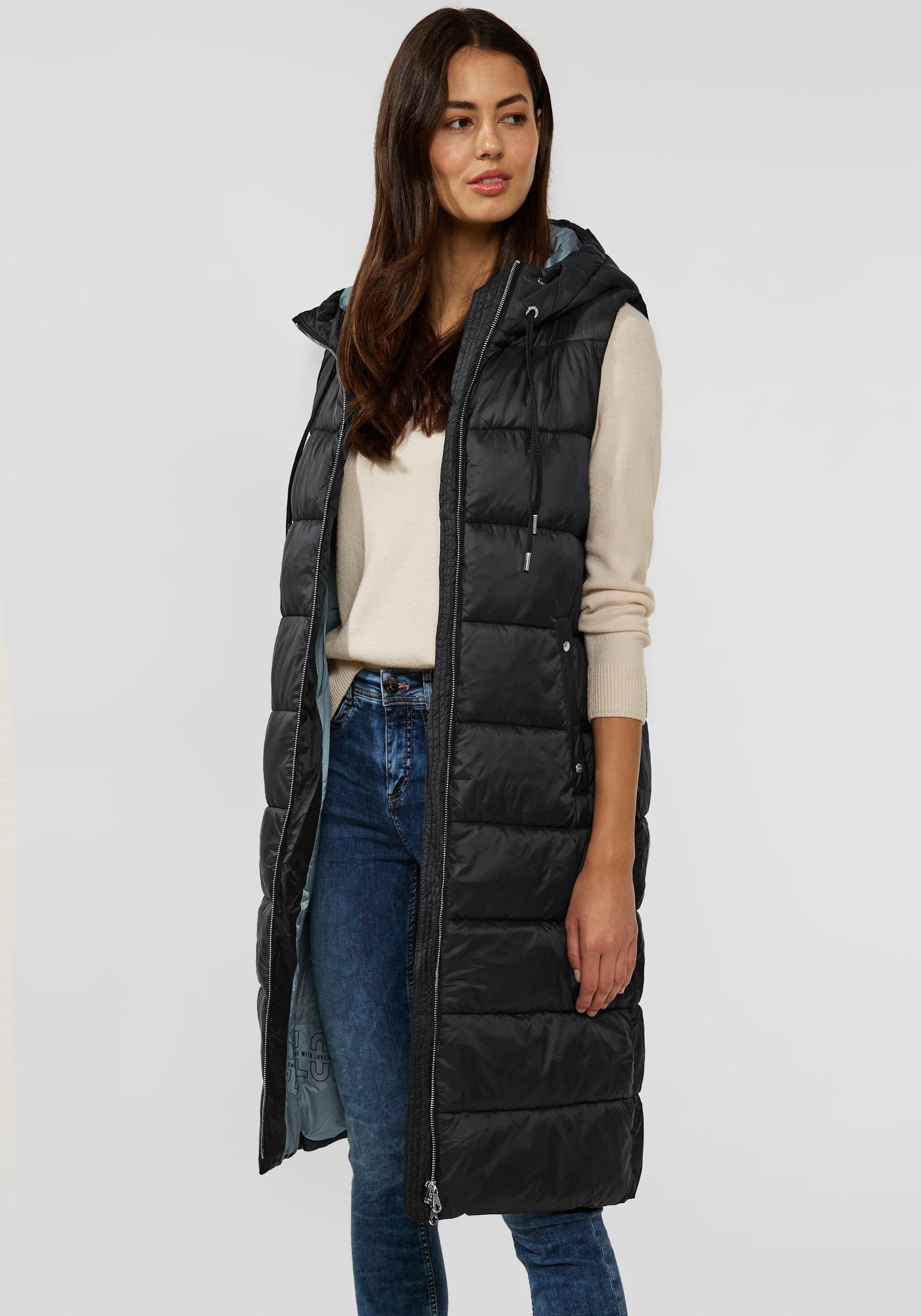 damenweste ohne kragen