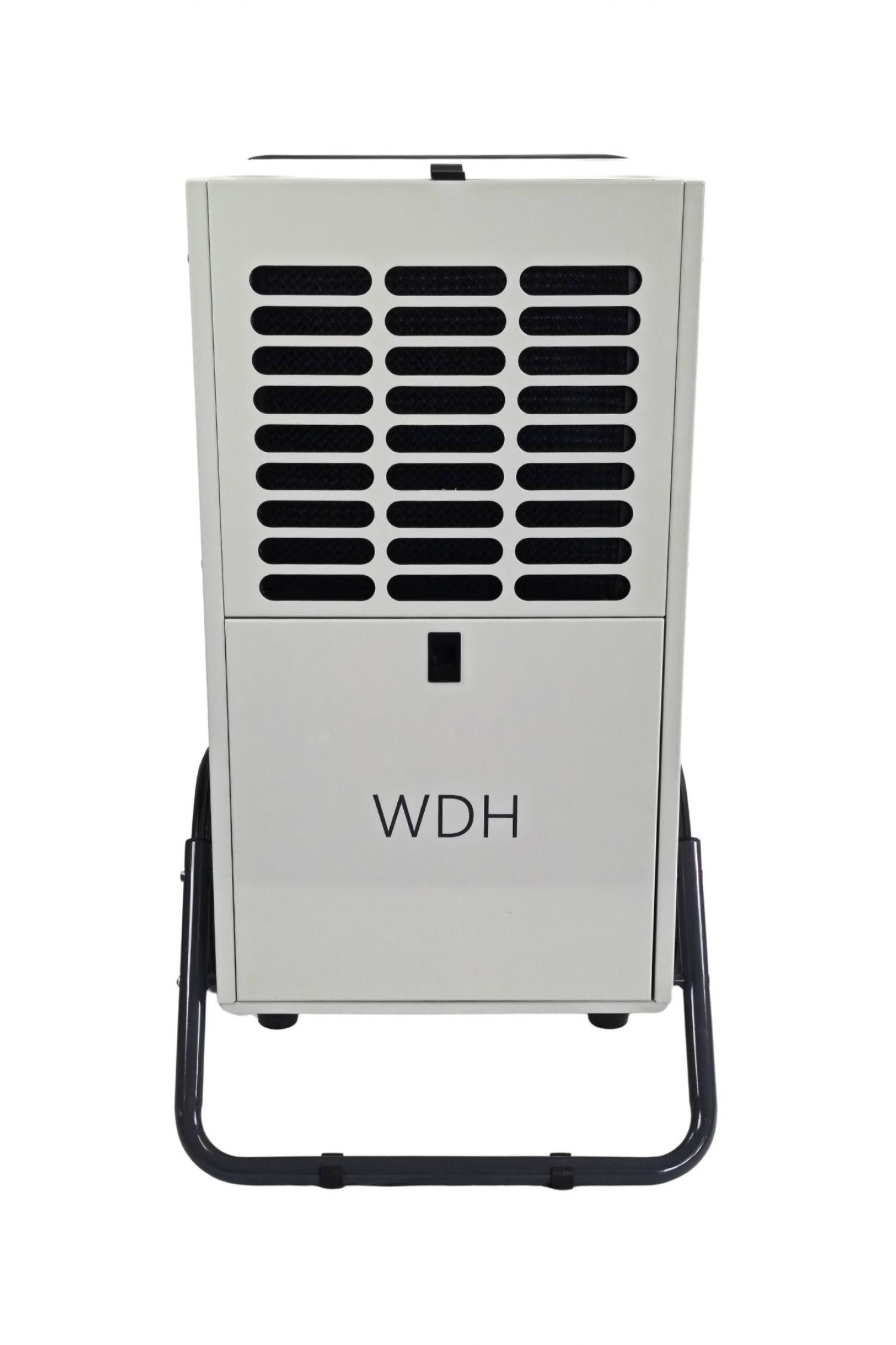 WDH Bautrockner WDH-80B mit geeichtem Stromverbrauchszähler, Tank 10 l, Schnellste Trocknung großer Räume, Metallgehäuse für Langlebigkeit.