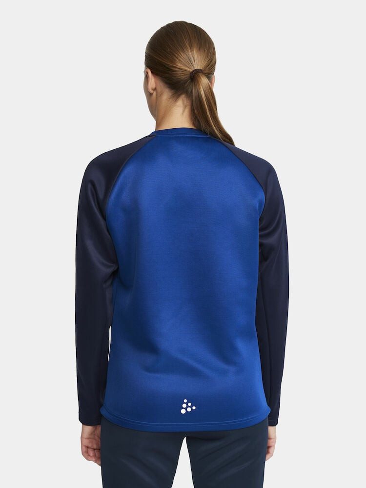 Craft Langarmshirt Squad 2.0 Crew Neck (rec. Polyester, optimale Bewegungsfreiheit)