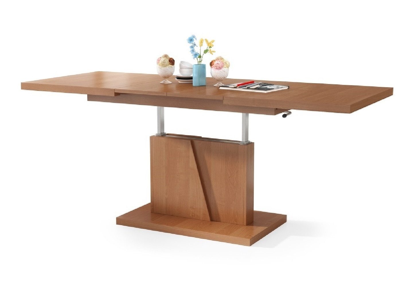 Mazzoni Couchtisch Grand Noir Erle stufenlos günstig online kaufen