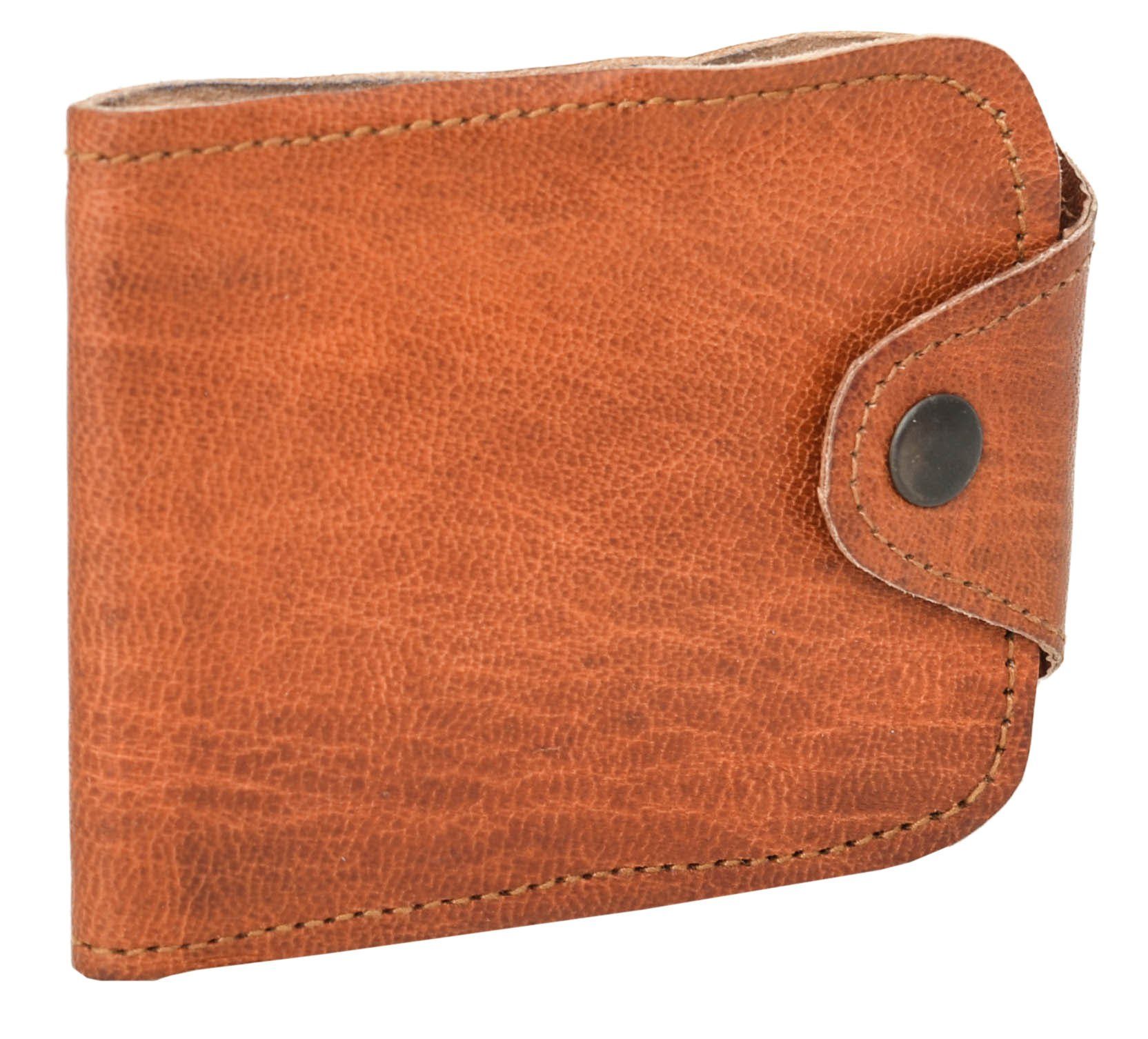 WILDHORN Ledergeldbörse Herren - Slim Design Mit 8 Kartenfächern, Echtes Leder