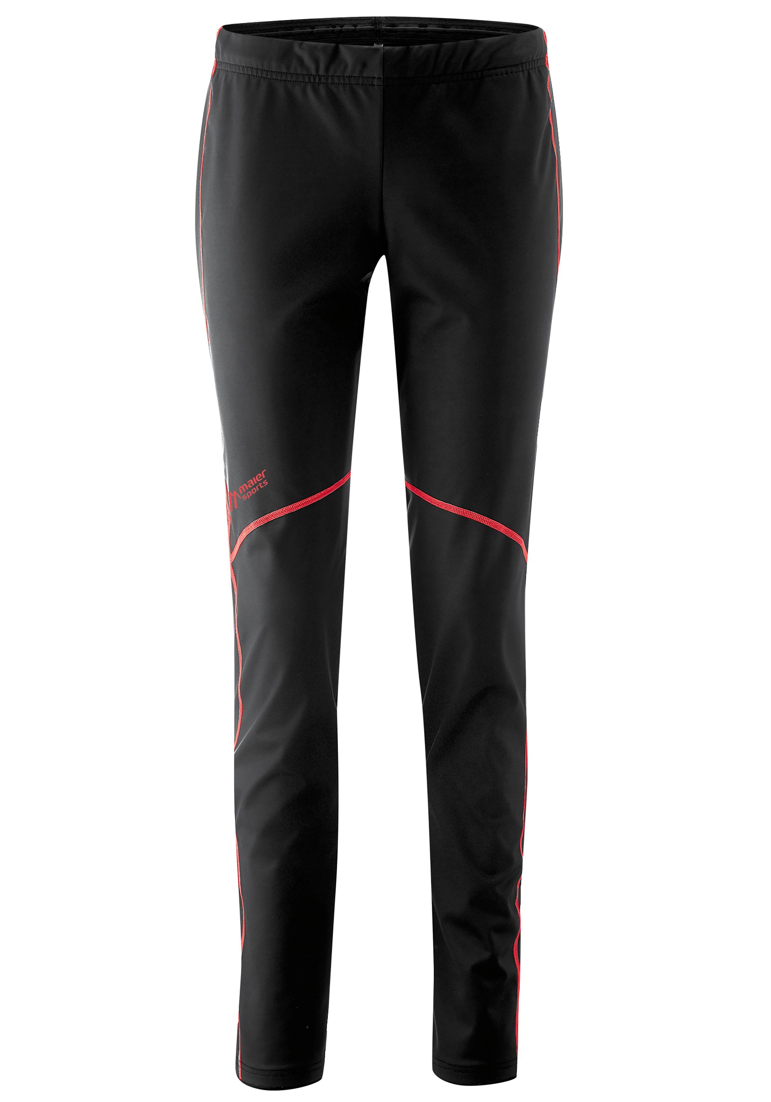 Maier Sports Funktionshose Telfs CC Tight W Sportliche Nordic Sports Tights mit Hybrid-Konstruktion