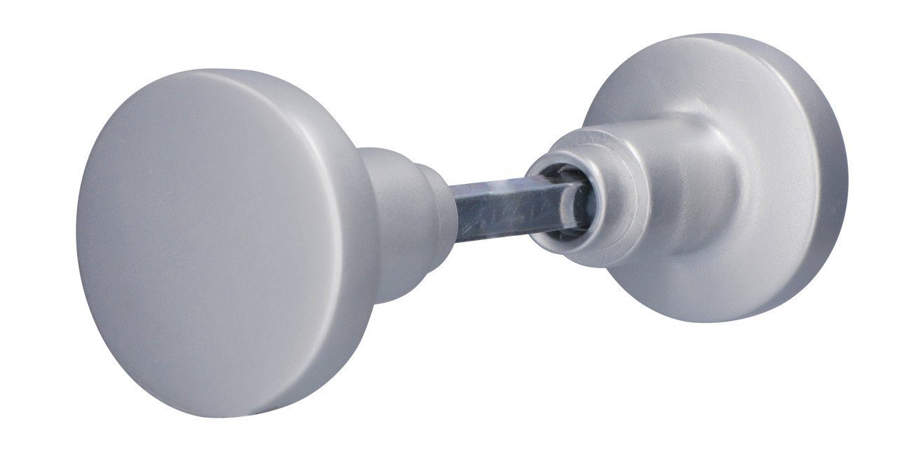 Alpertec Türknauf Alpertec Knopfdrückerpaar Ø 5,0 cm Aluminium F1