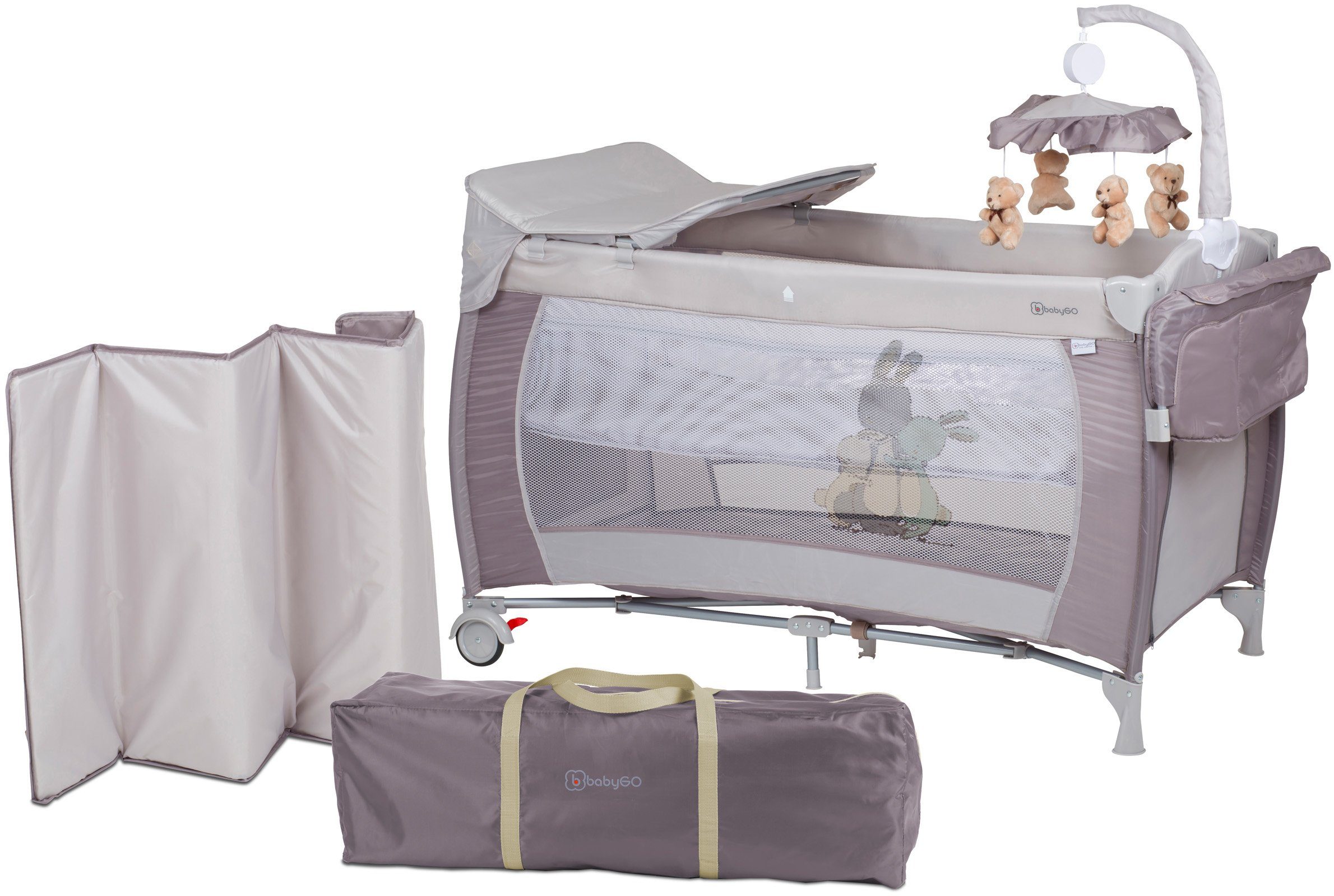 Baby-Reisebett Sleeper Deluxe, beige