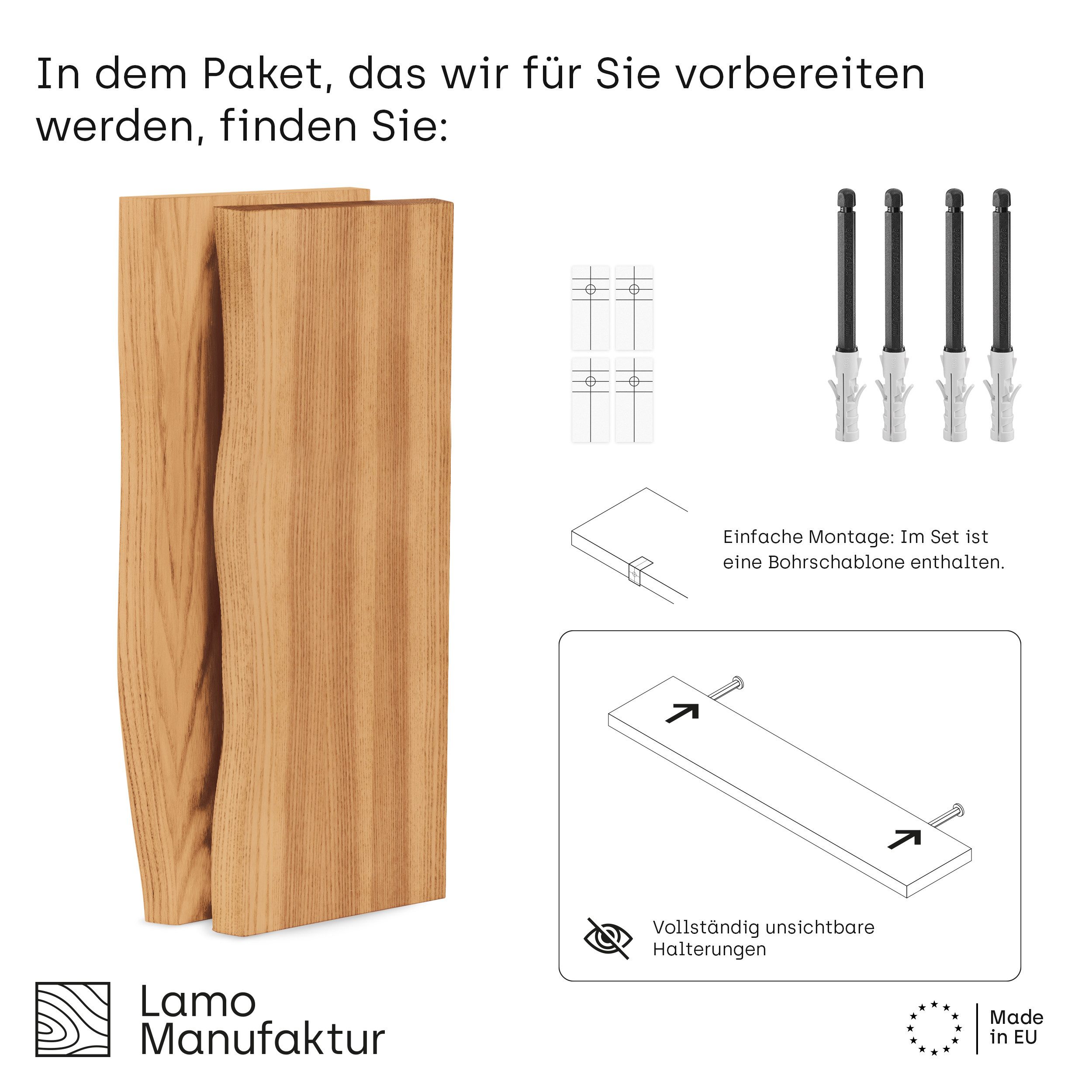LAMO Manufaktur Wandregal LAMO Manufaktur 2 günstig online kaufen