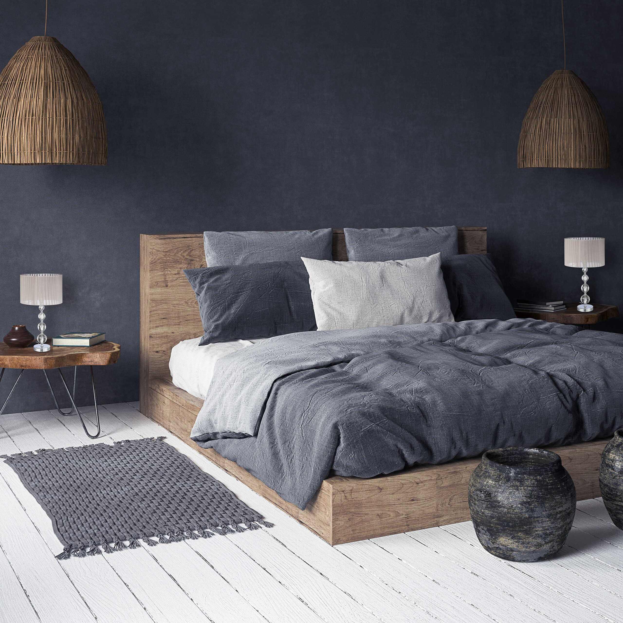 relaxdays Nachttischlampe Tischlampe Kristalloptik 2er Set günstig online kaufen